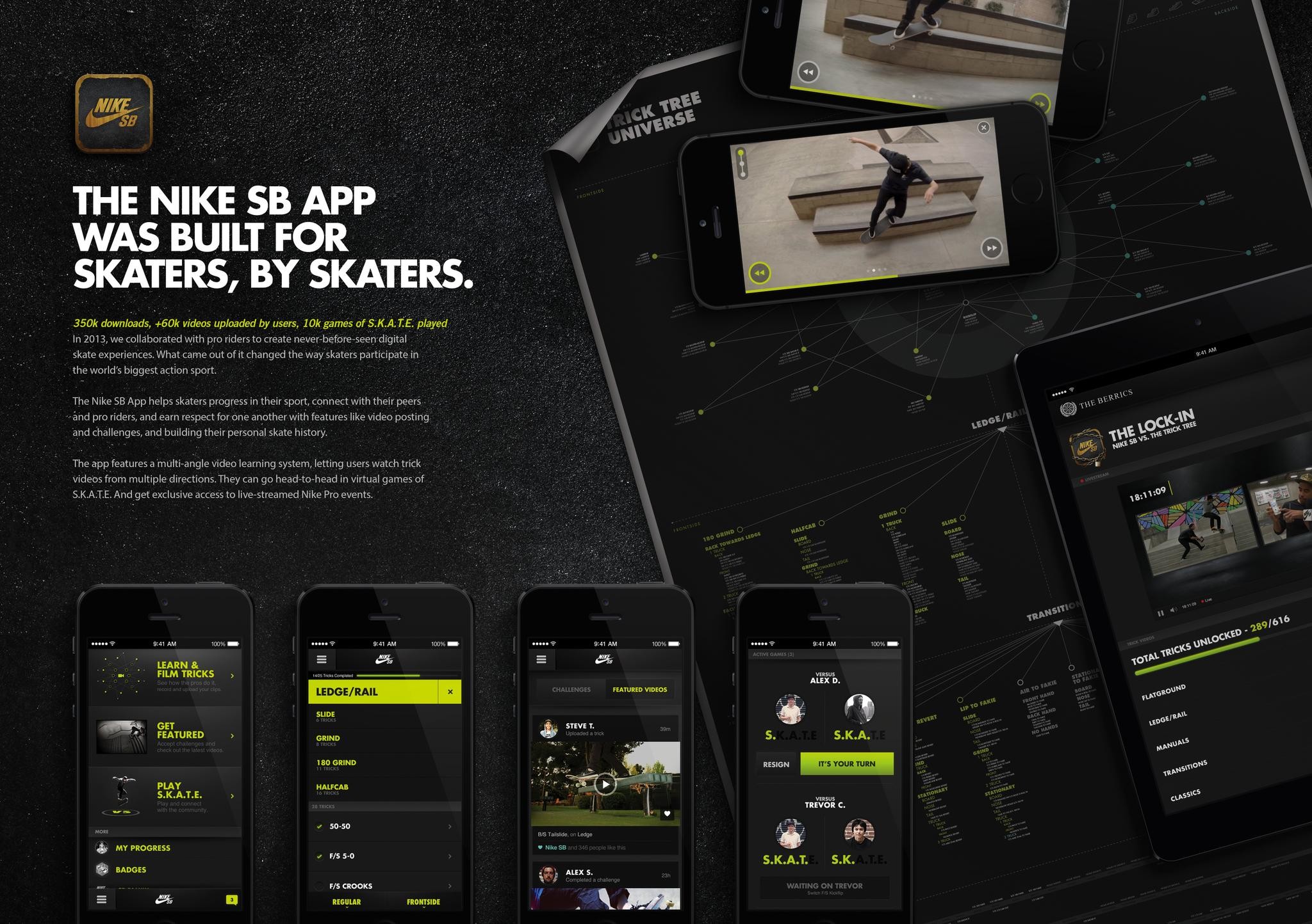 THE NIKE SB APP