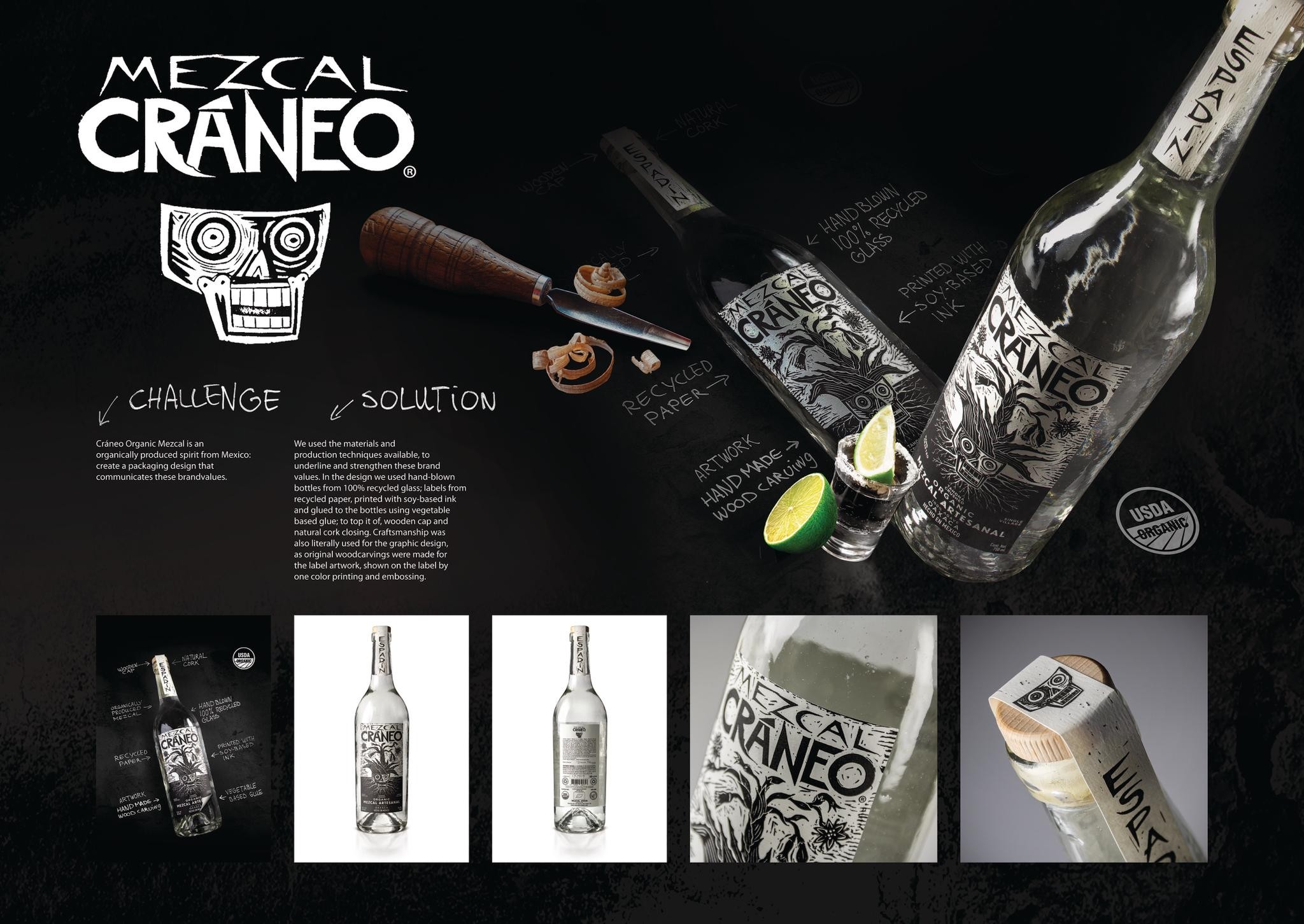 Cráneo Organic Mezcal