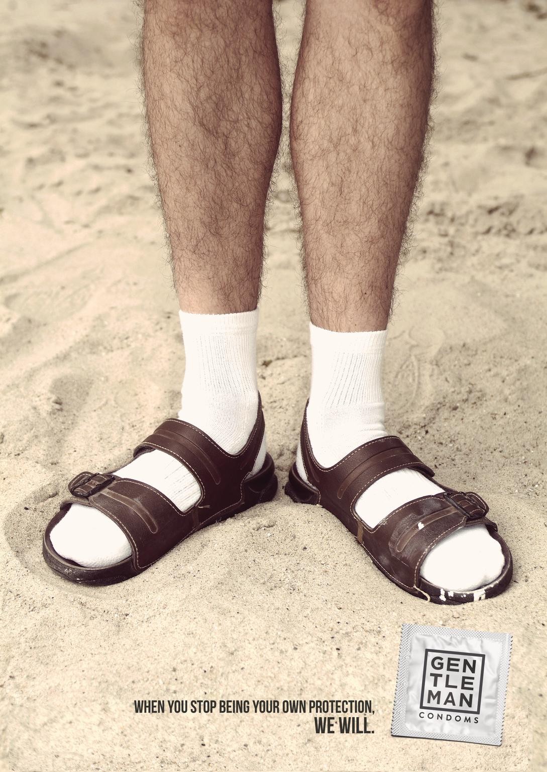SOCKS AND SANDALS