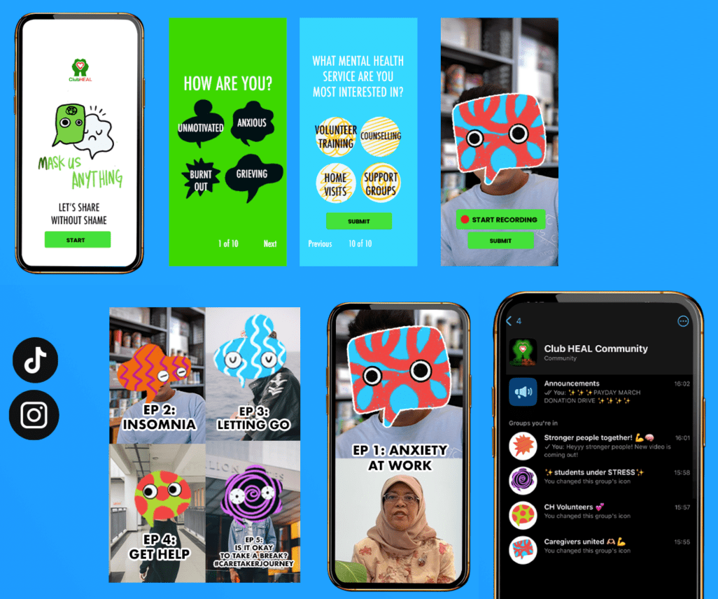 MASK ME ANYTHING with Club HEAL Young Entry THE WORK