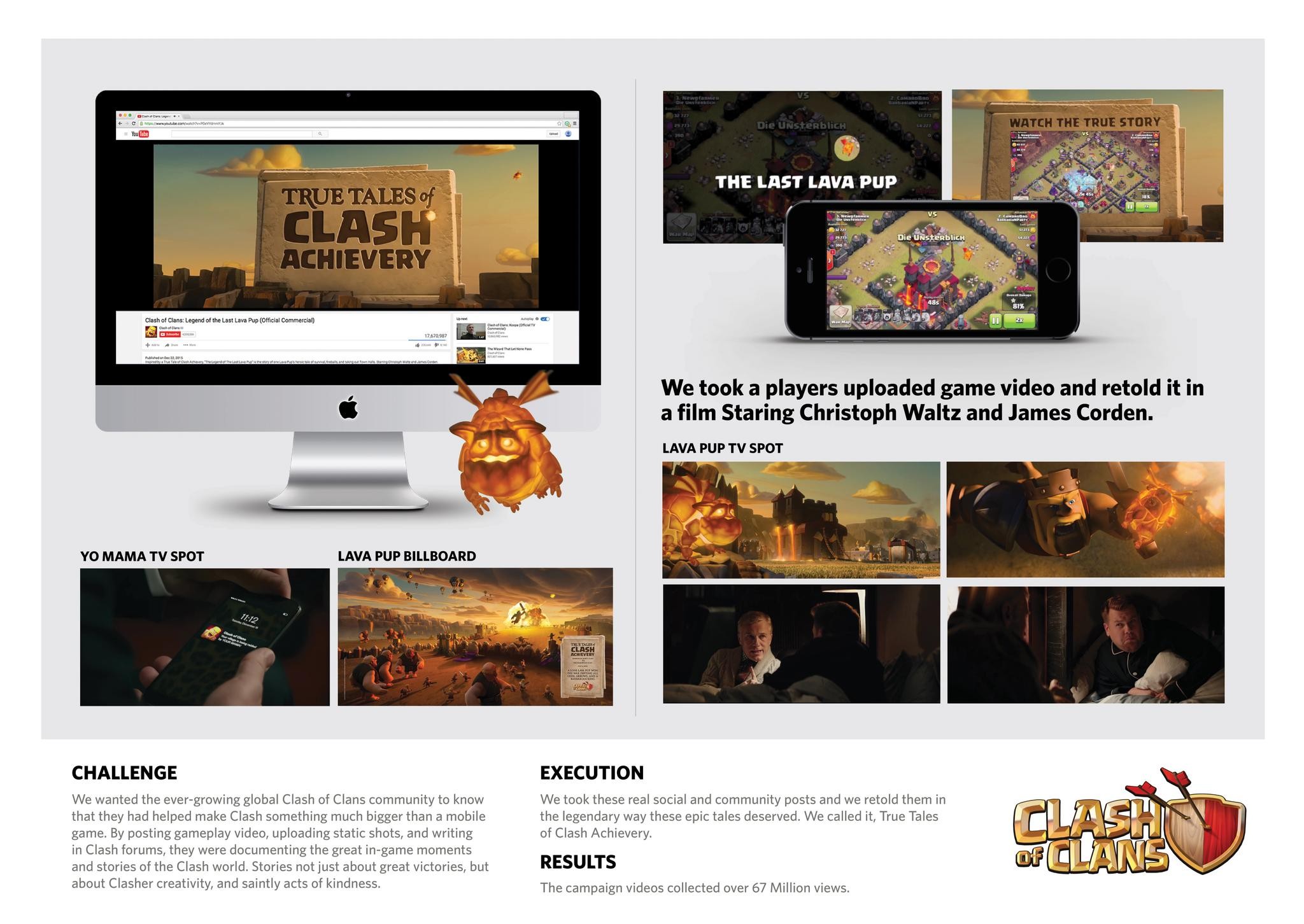 CLASH OF CLANS INTEGRATED CAMPAIGN