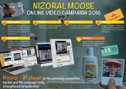 NIZORAL MOOSE ONLINE VIDEO CAMPAIGN 2016