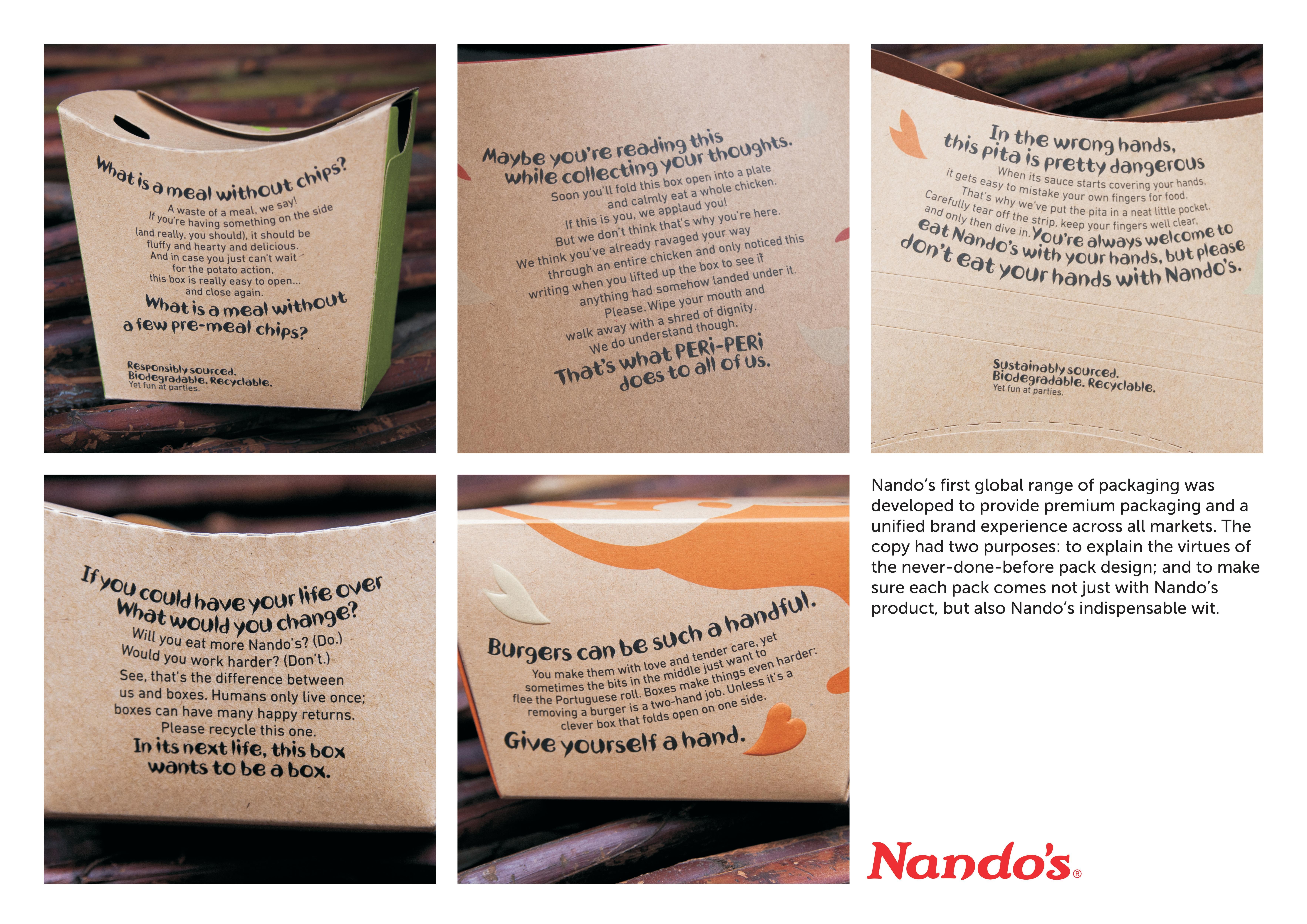 Nando's Global Packaging