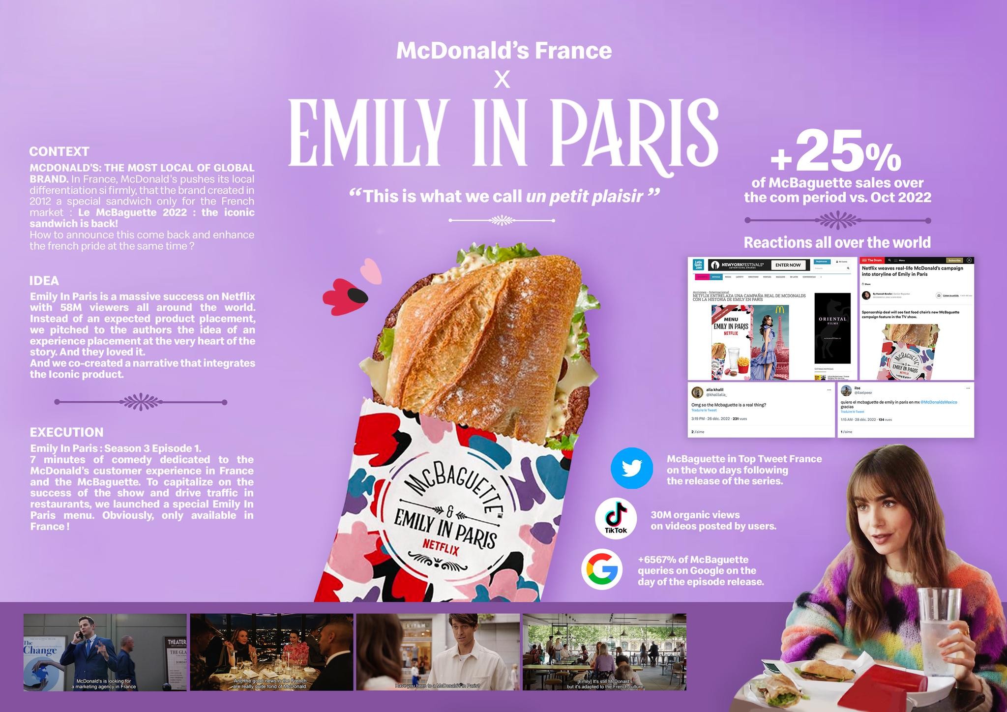 EMILY IN PARIS X MCBAGUETTE