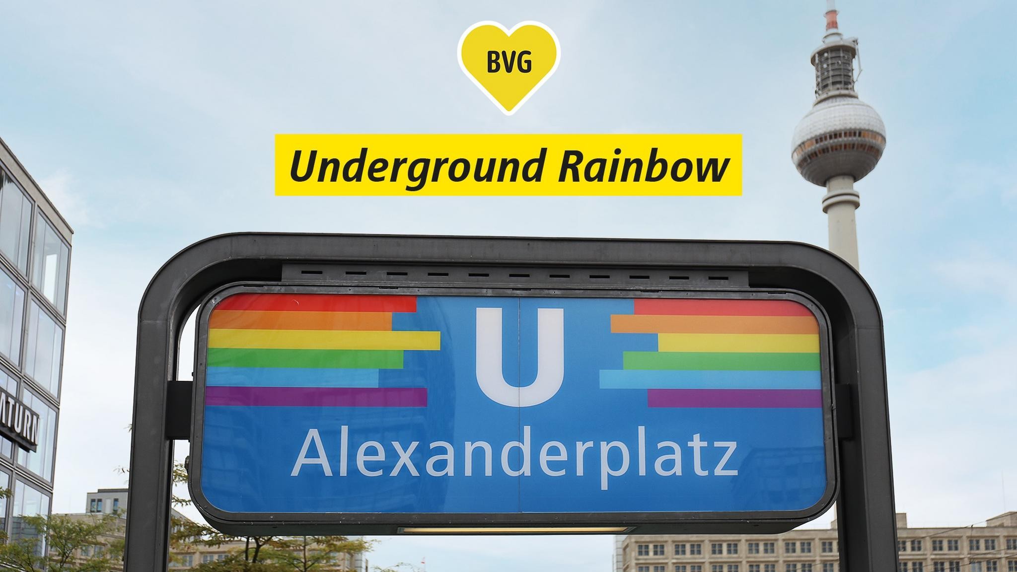 BVG Underground Rainbow