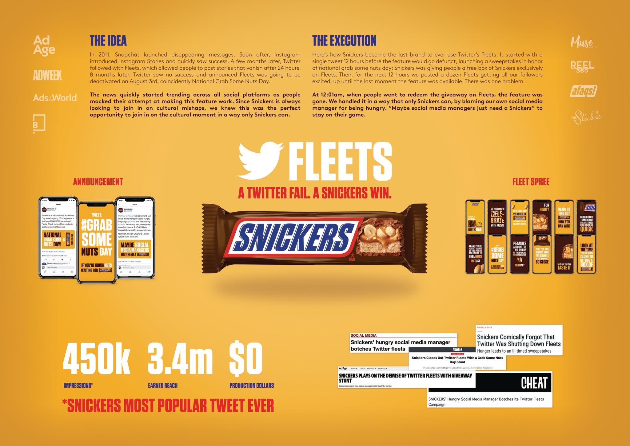 Snickers Fleets