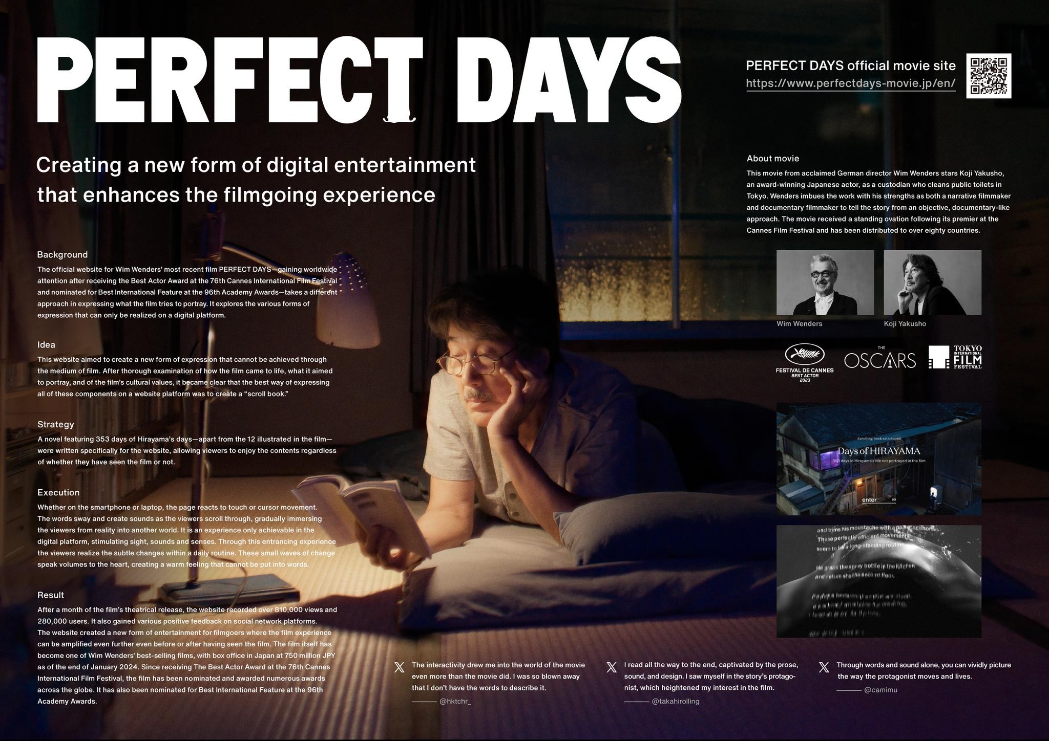 PERFECT DAYS OFFICIAL MOVIE SITE