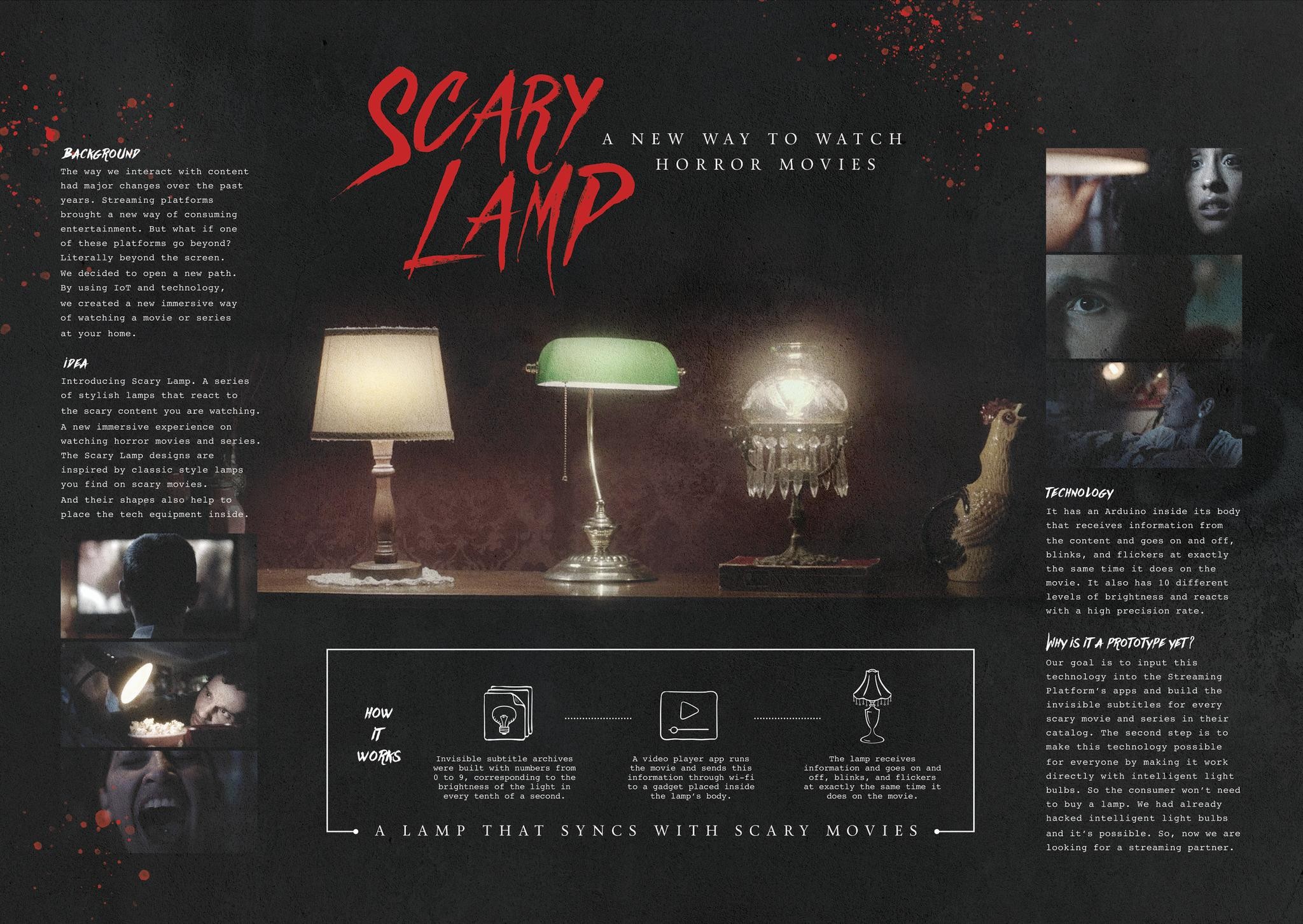 SCARY  LAMP