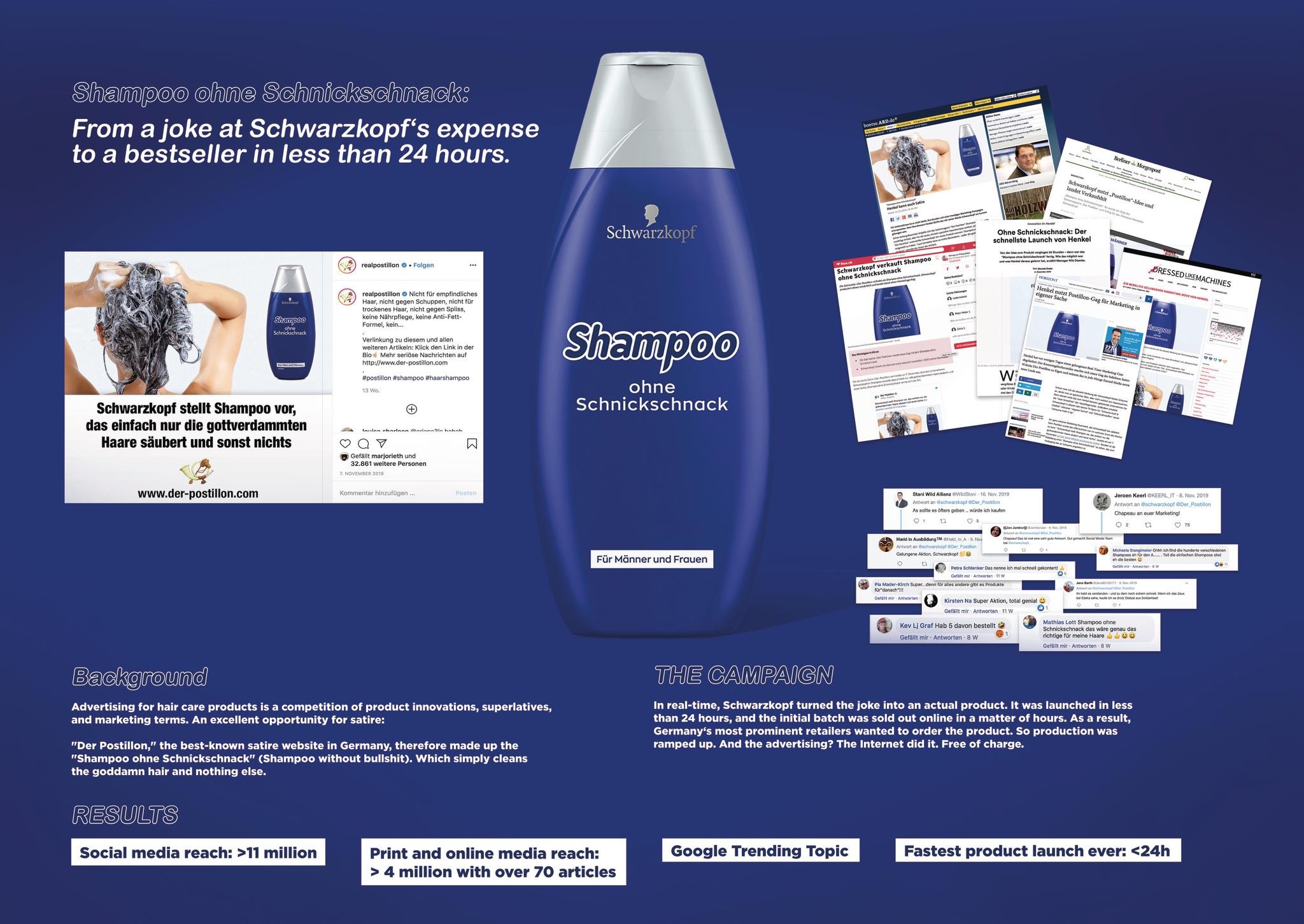 Shampoo without Schnick Schnack