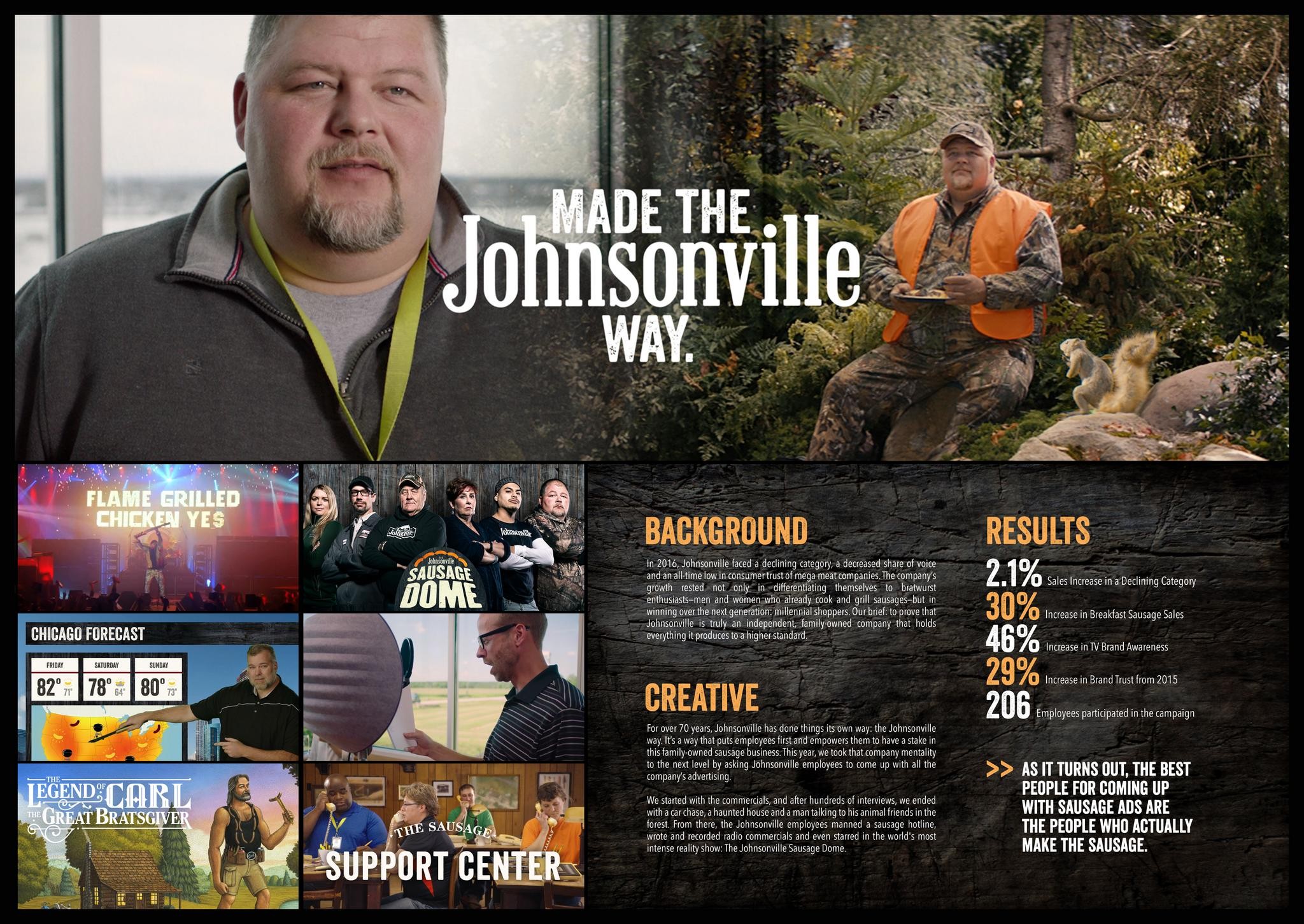 MADE THE JOHNSONVILLE WAY