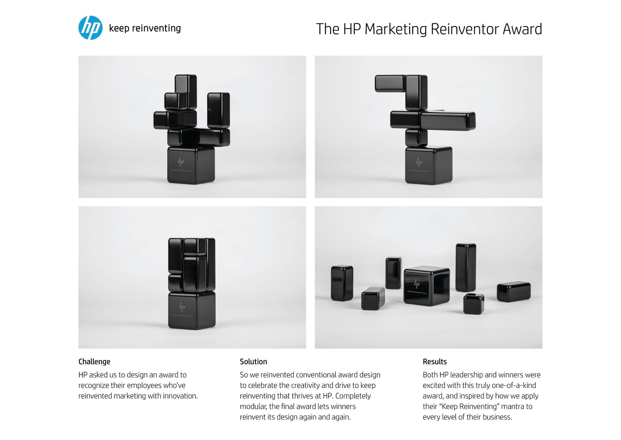 The HP Marketing Reinventor Award