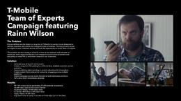 T-Mobile Team of Experts Campaign (ft. Rainn Wilson)