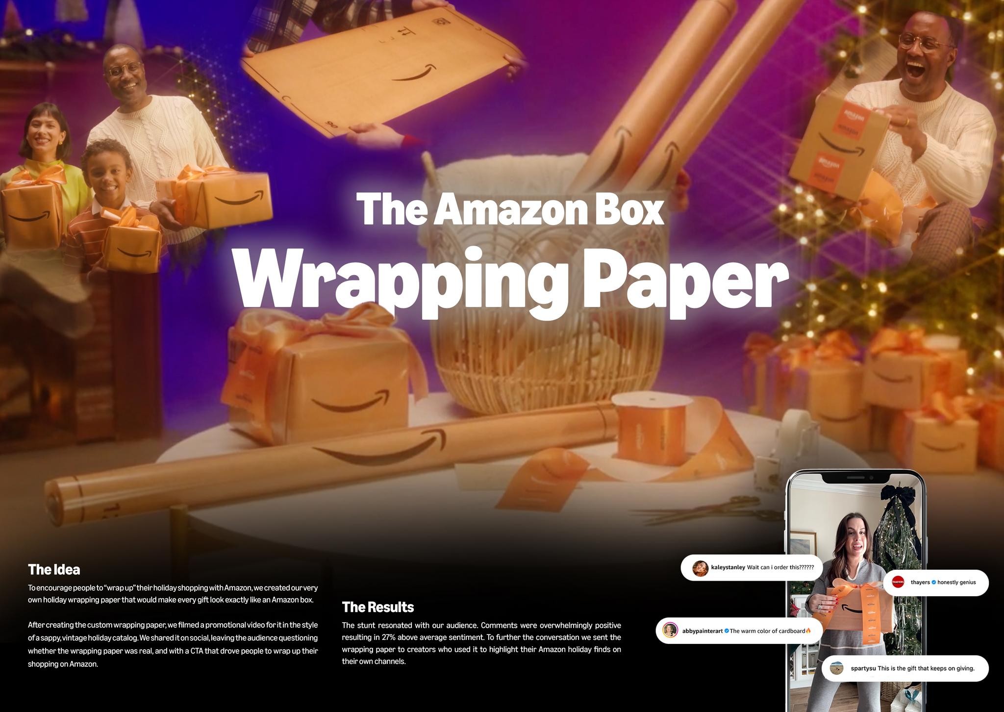 Amazon Box Wrapping Paper