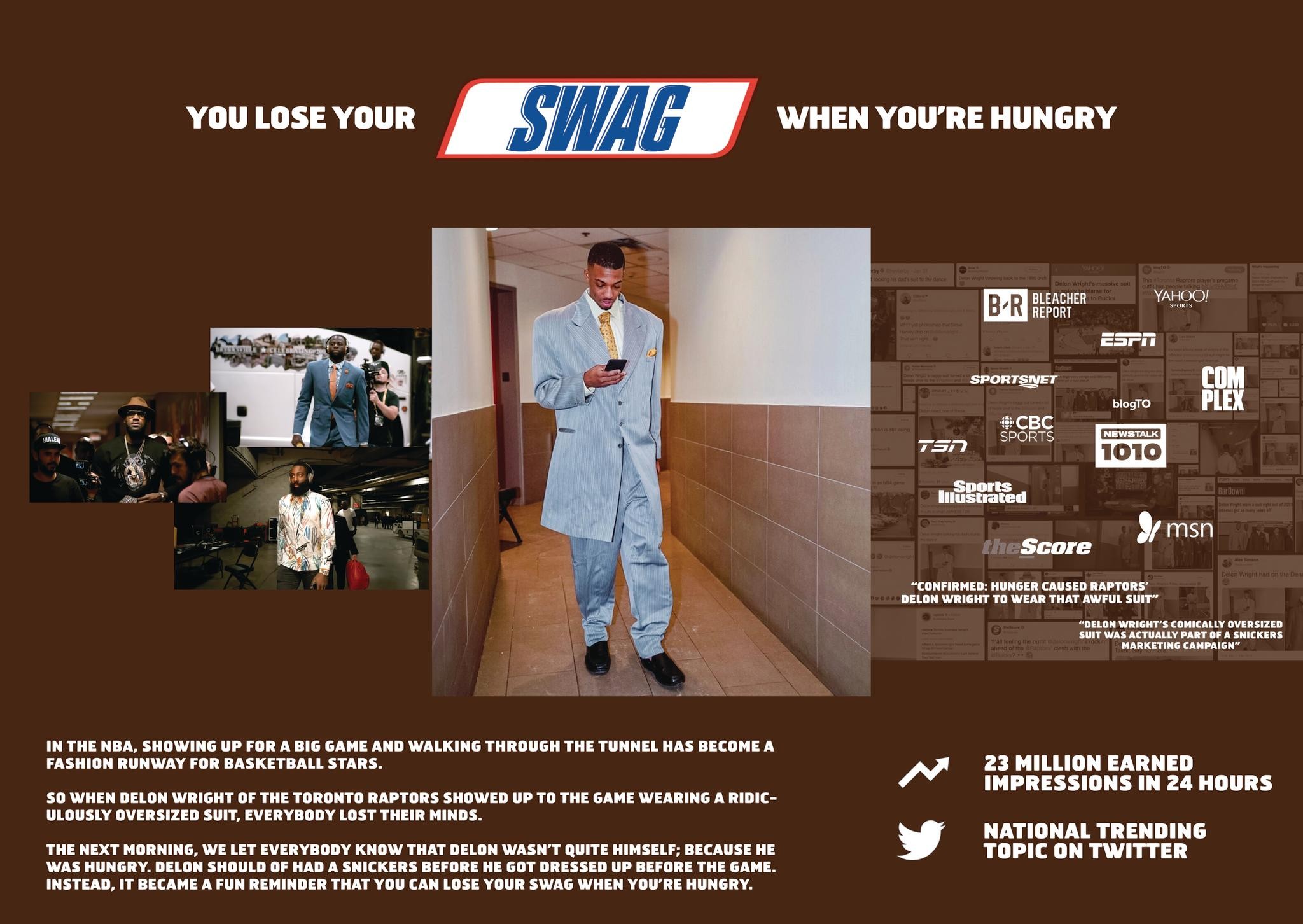 Snickers Suit Swag