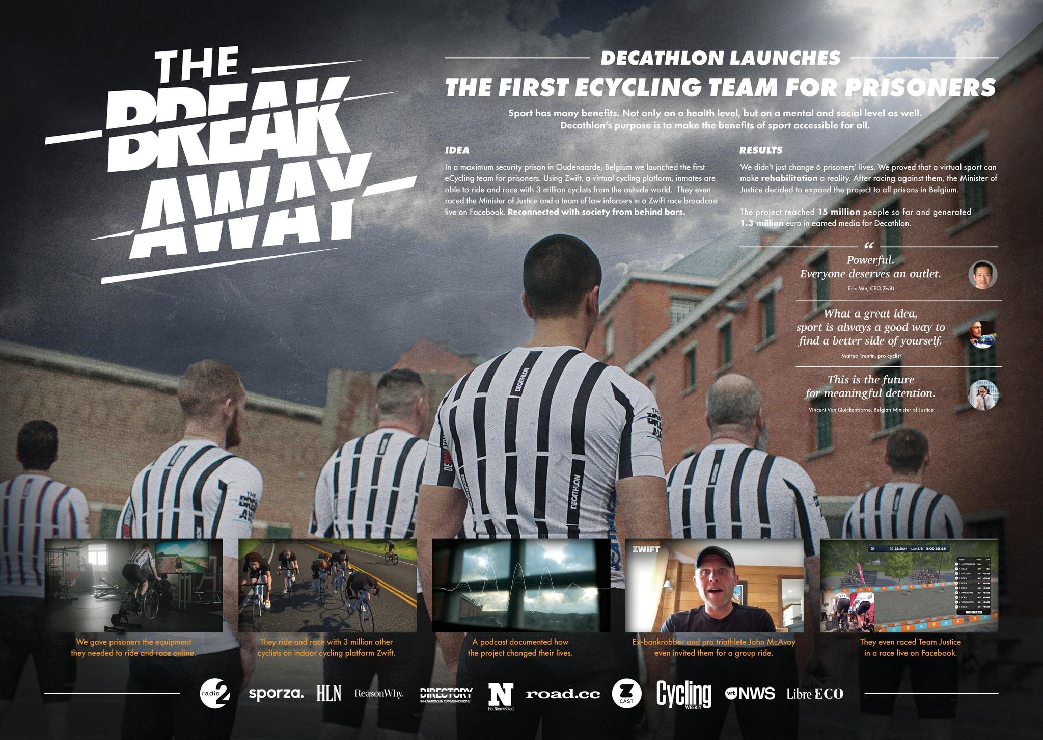 The Work | Lions Campaign | The Breakaway: the first eCycling team for ...