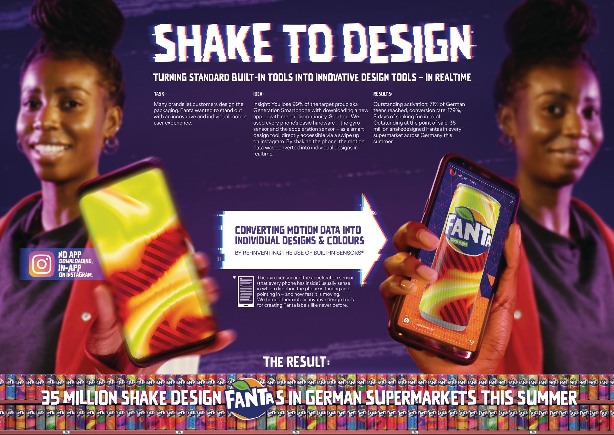 Fanta Shake To Design