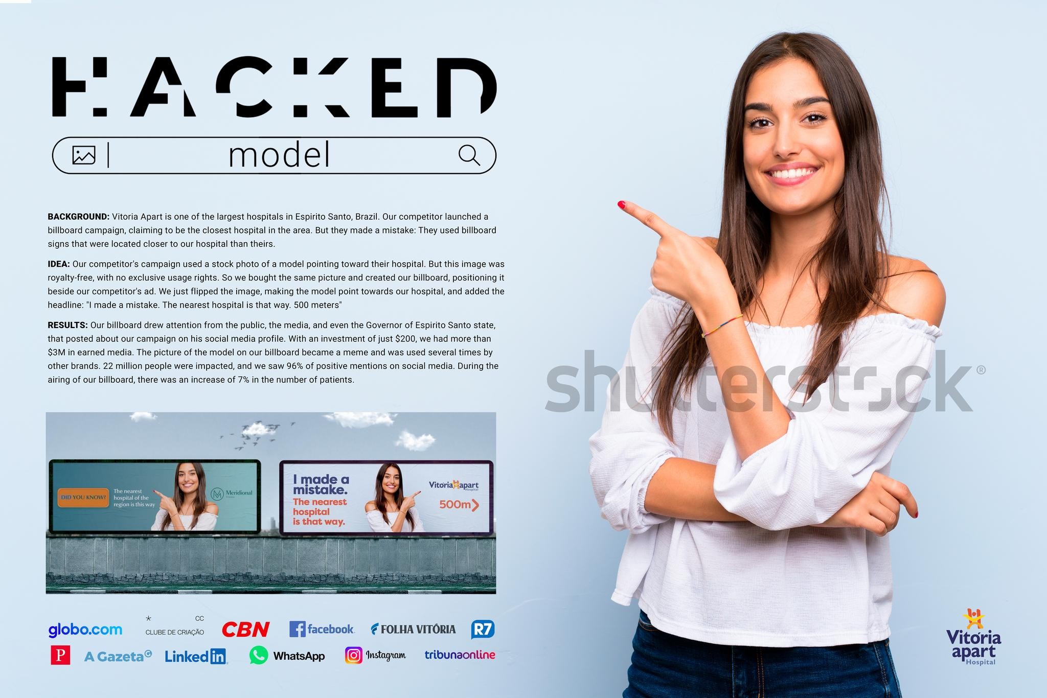 The Hacked Model | Campaign | THE WORK