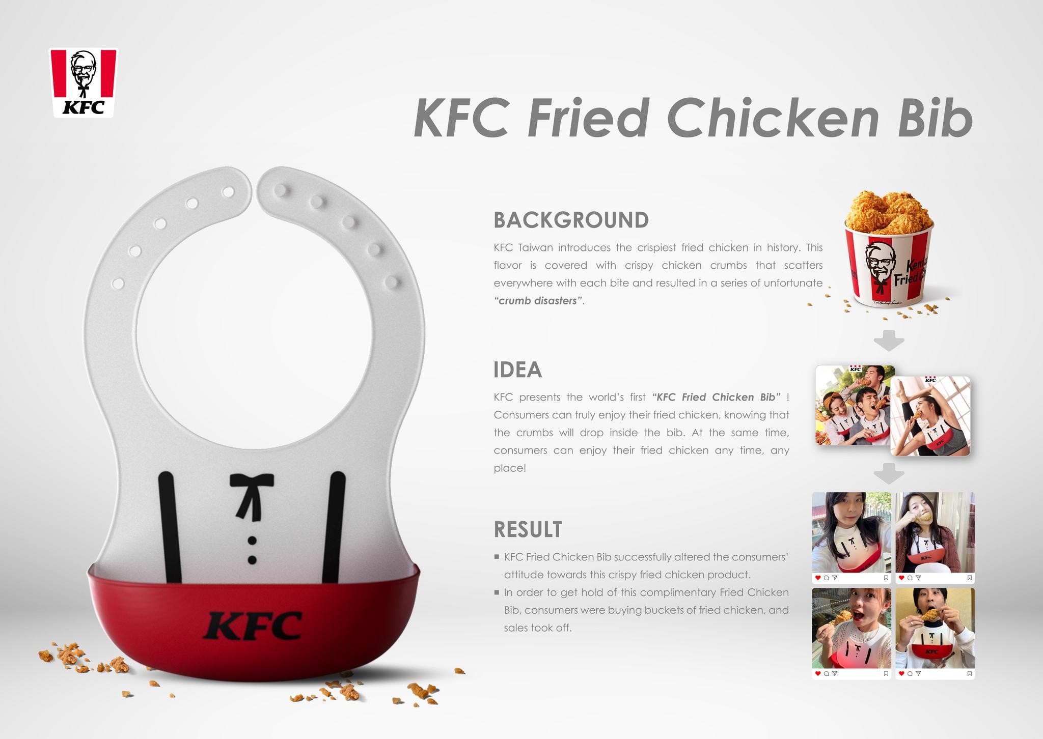 KFC Fried Chicken Bib