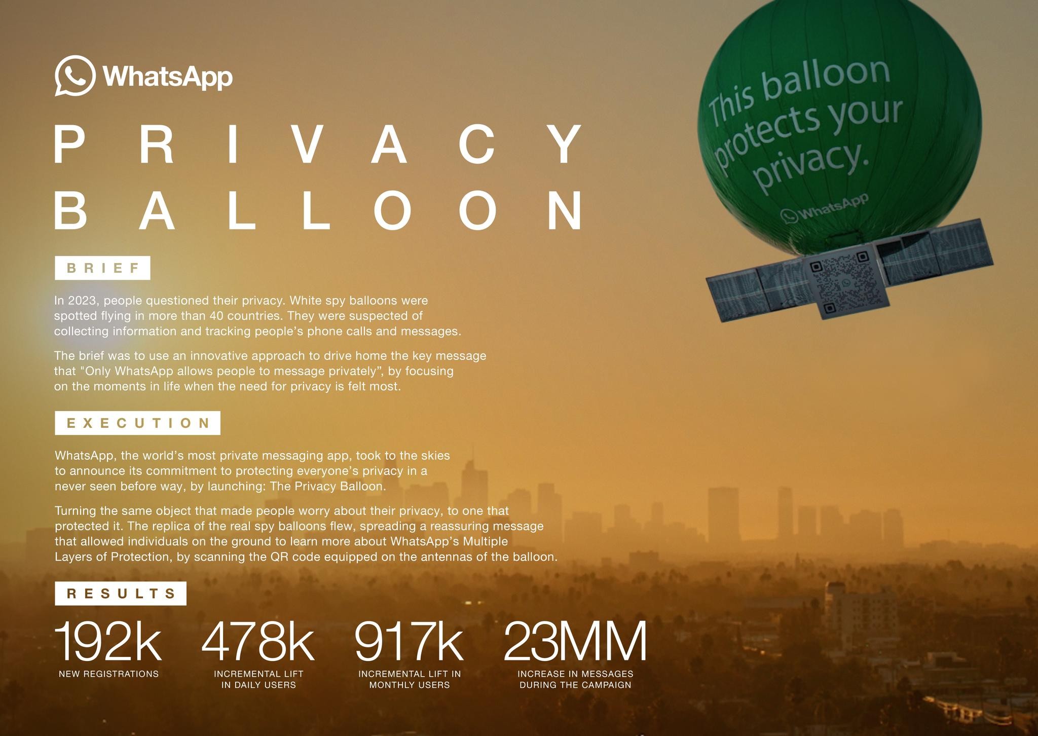 Privacy Balloon