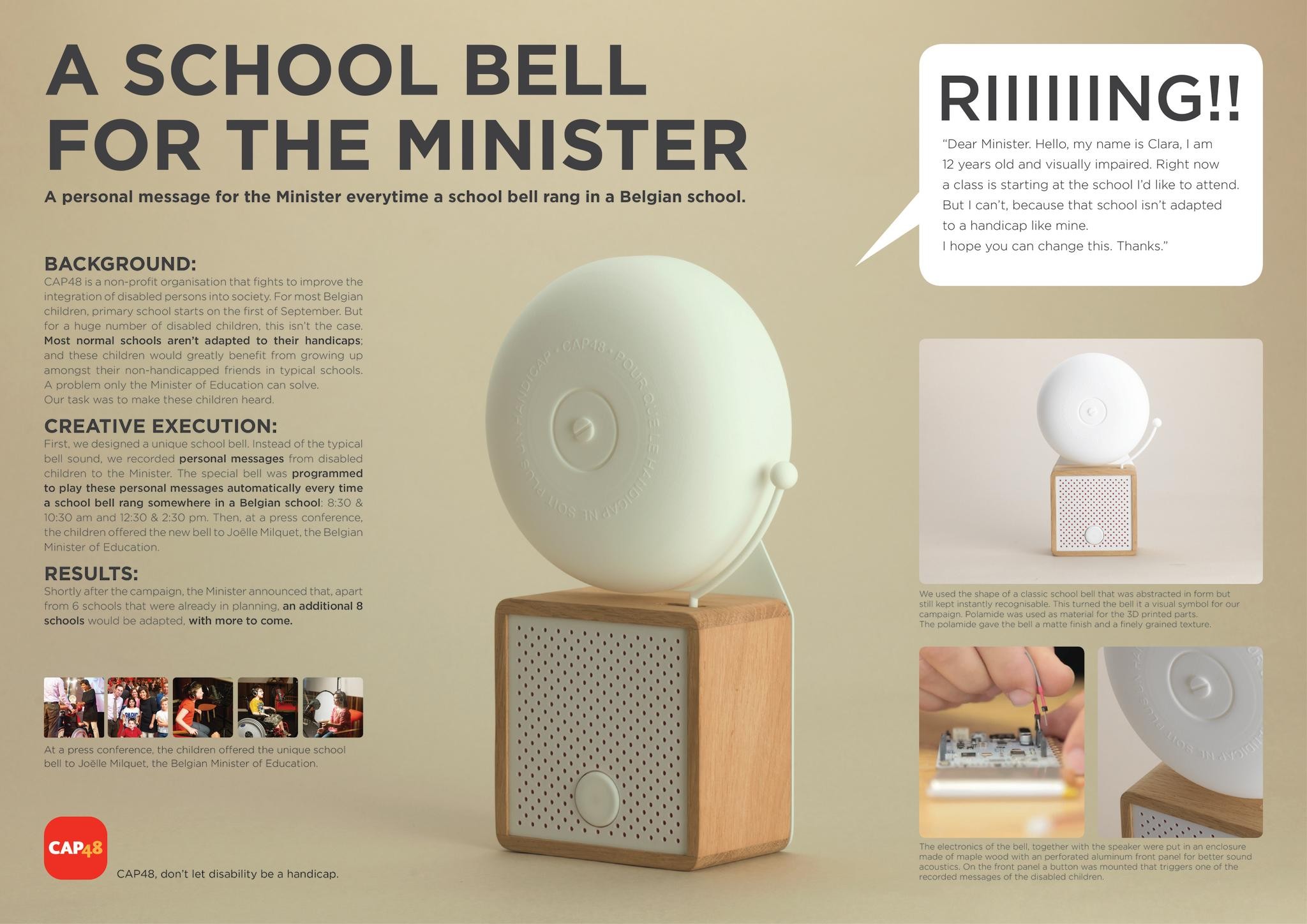 A School Bell For The Minister