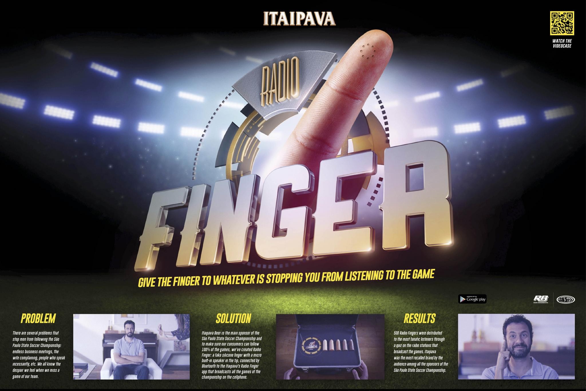 RADIO FINGER | Campaign | THE WORK