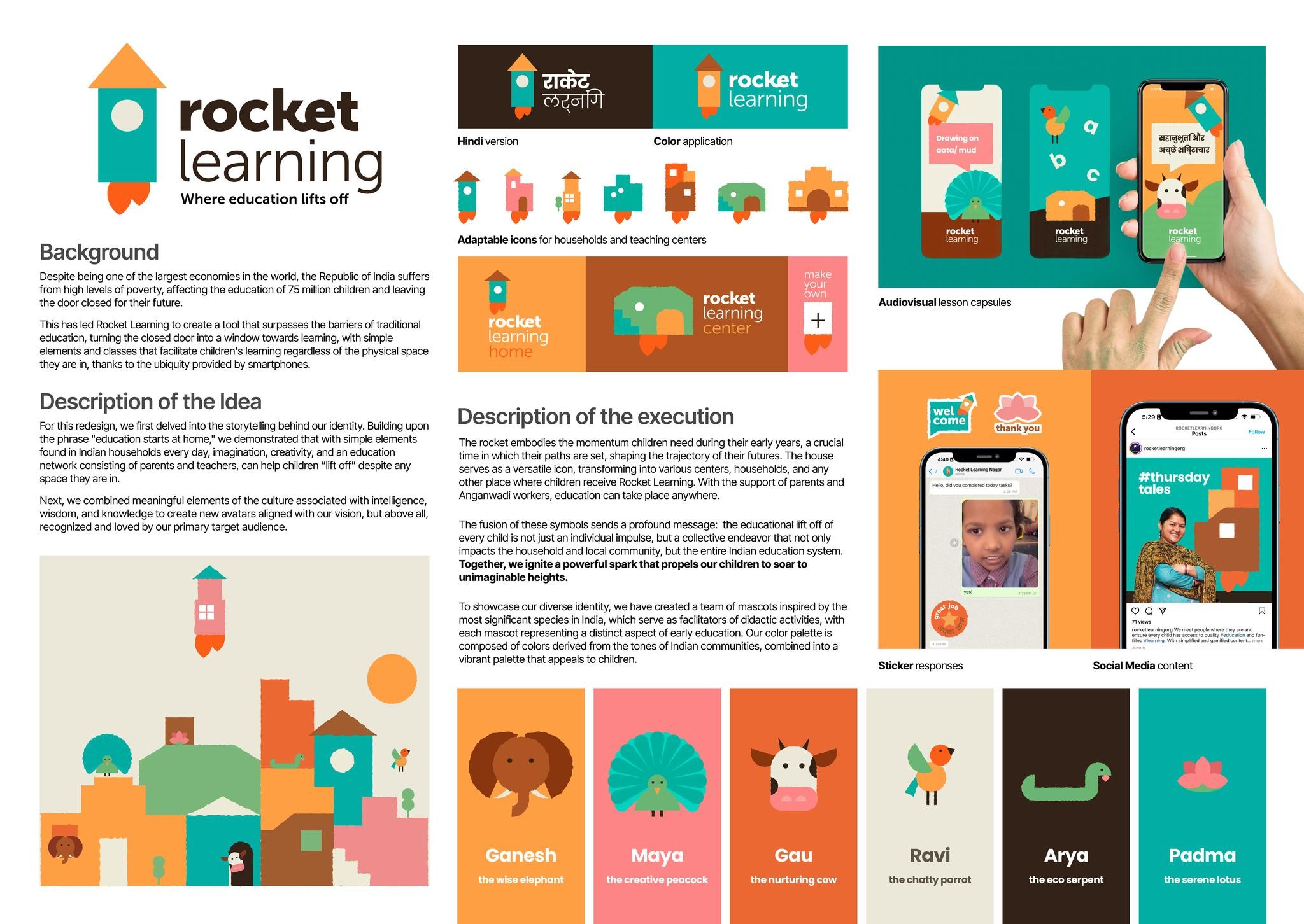 Rocket Learning Redesign