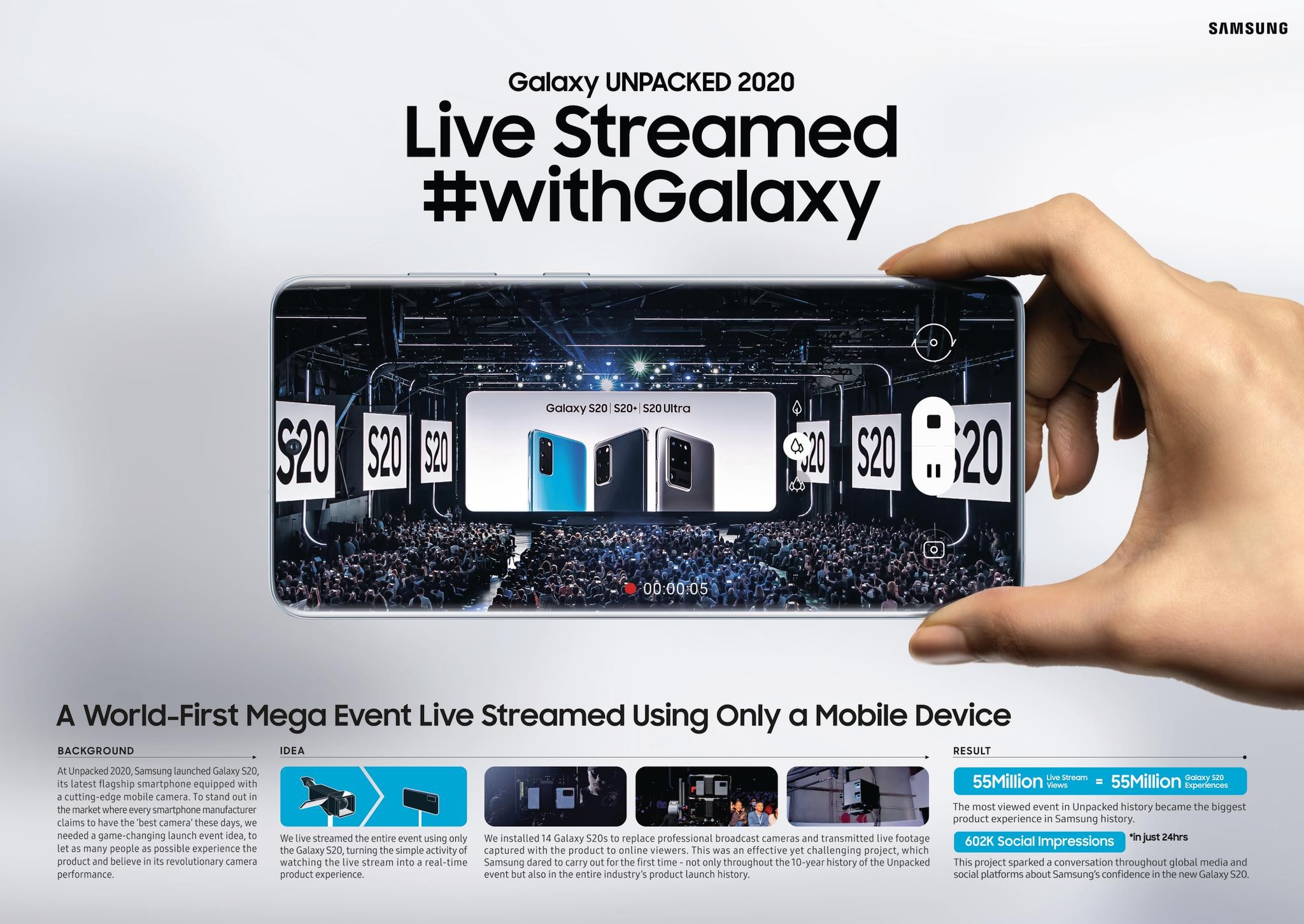 Live streamed #withGalaxy