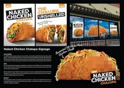 NAKED CHICKEN CHALUPA