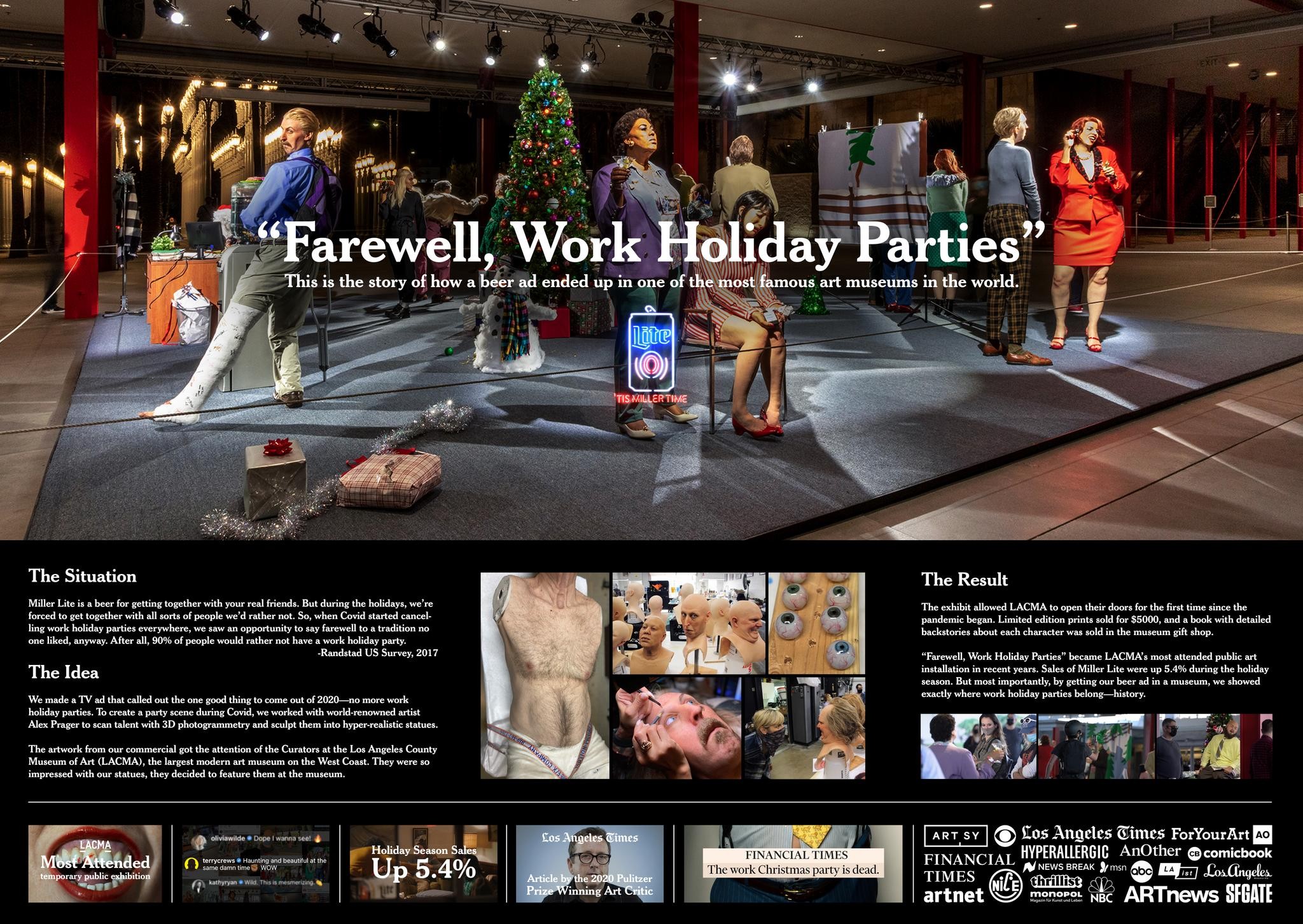 Farewell, Work Holiday Parties