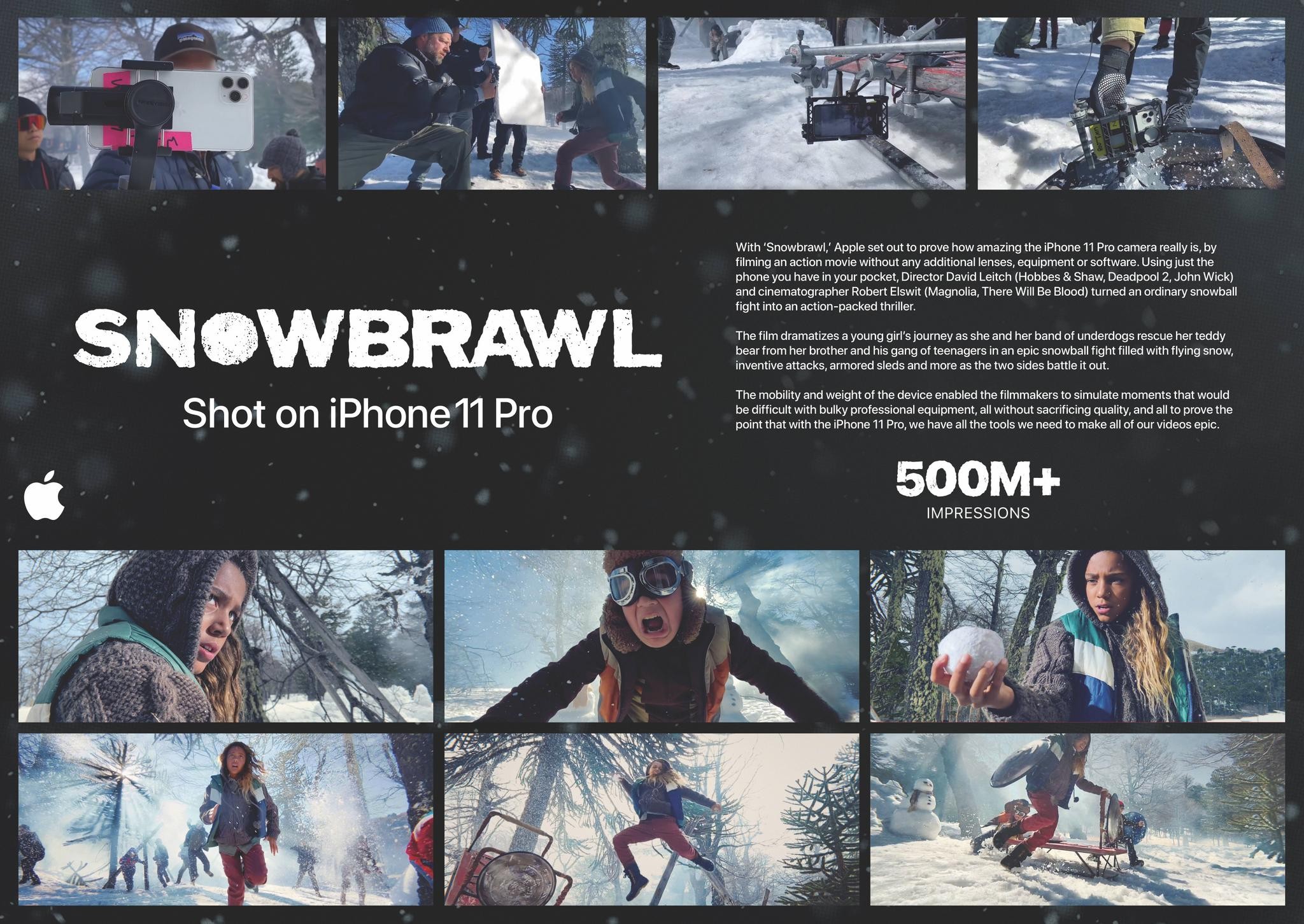 Shot on iPhone 11 Pro—Snowbrawl