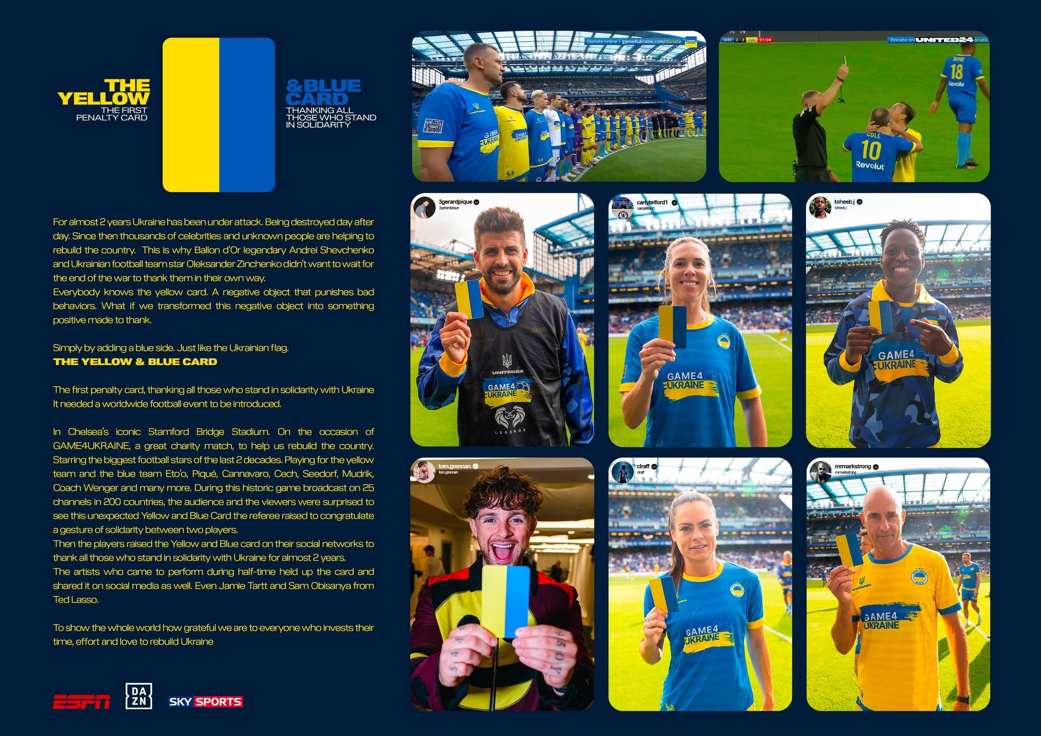 The Yellow and Blue Card