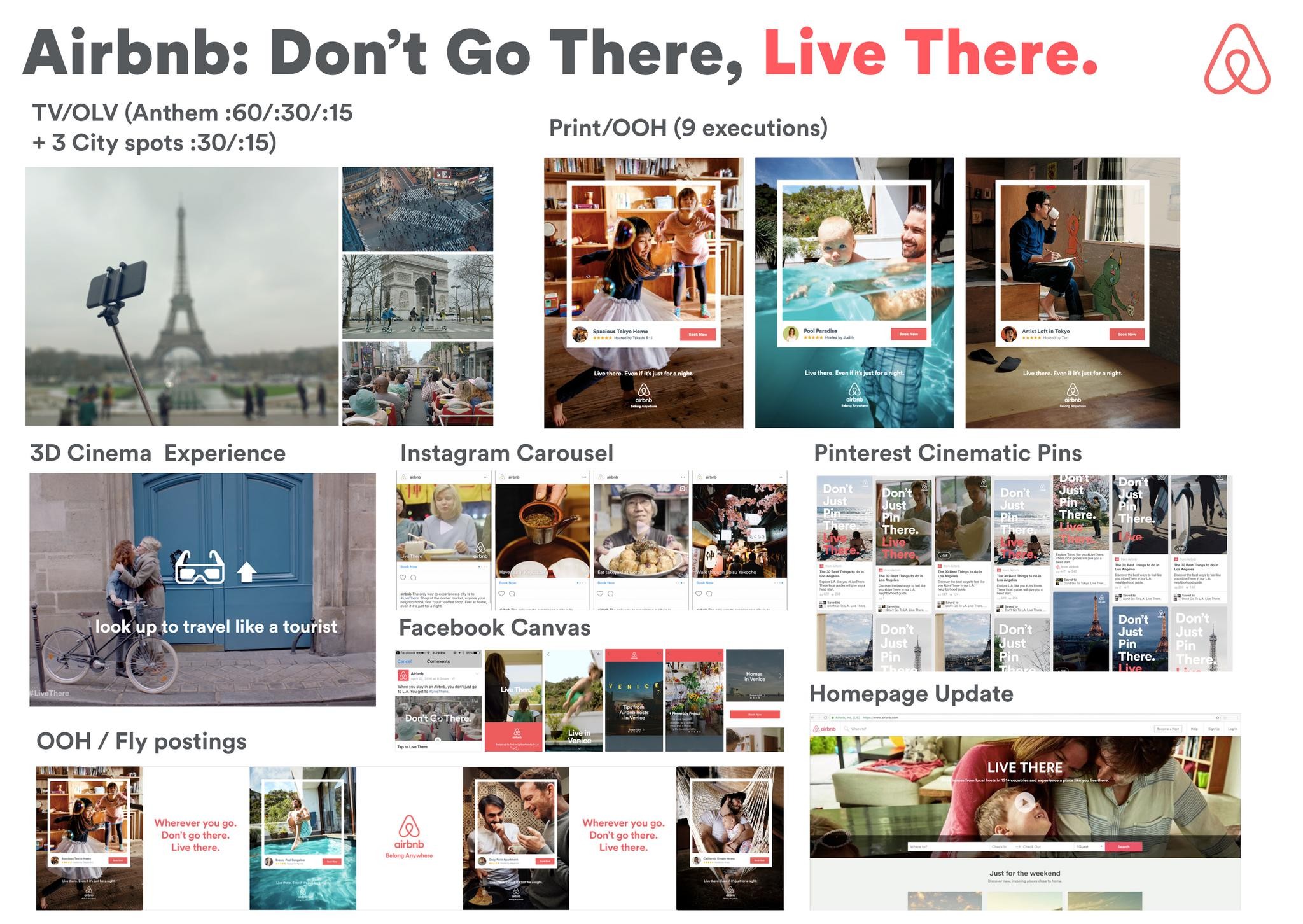 Airbnb | Don't Go There, Live There. | Campaign | THE WORK