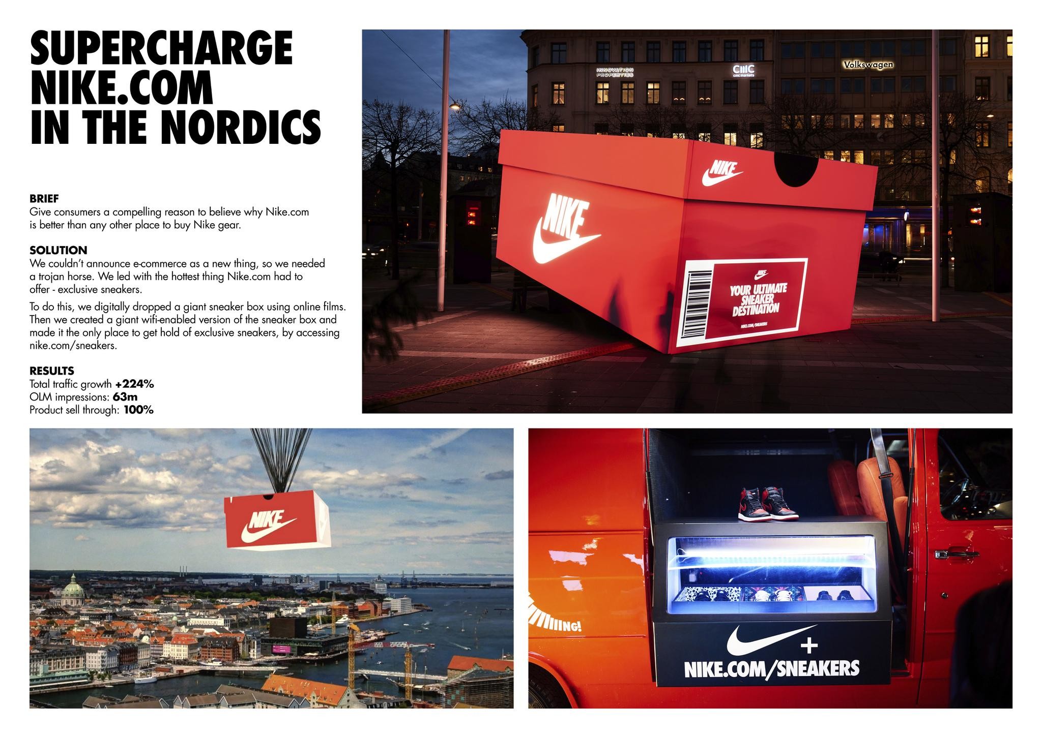 INCOMIIIIIIING!! Supercharge Nike.com in the Nordics