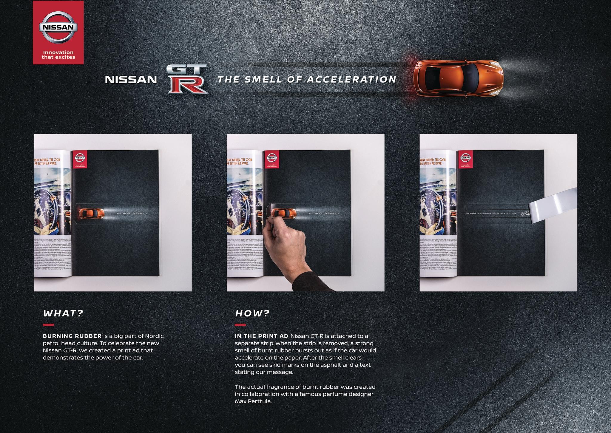 Nissan GT-R – The Smell of Acceleration