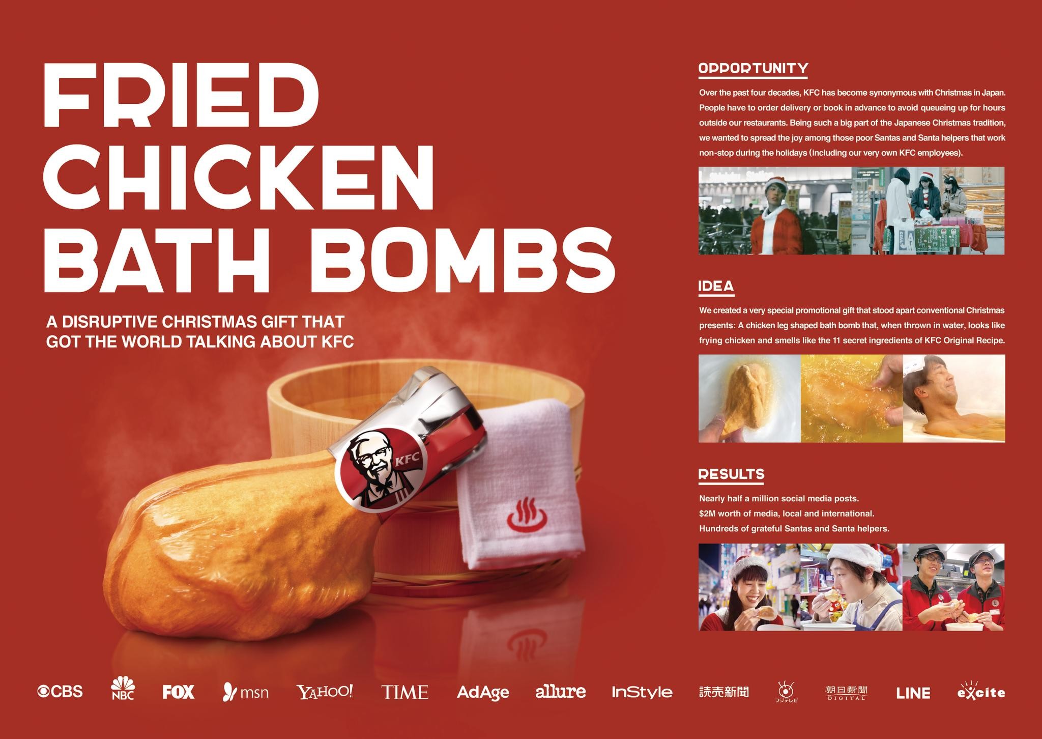 Fried Chicken Bath Bombs