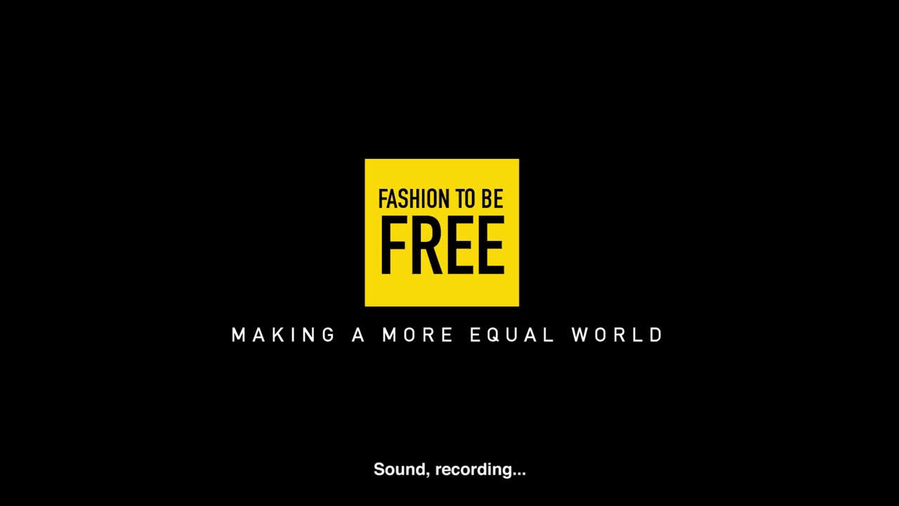 Fashion to be free: an equal world 