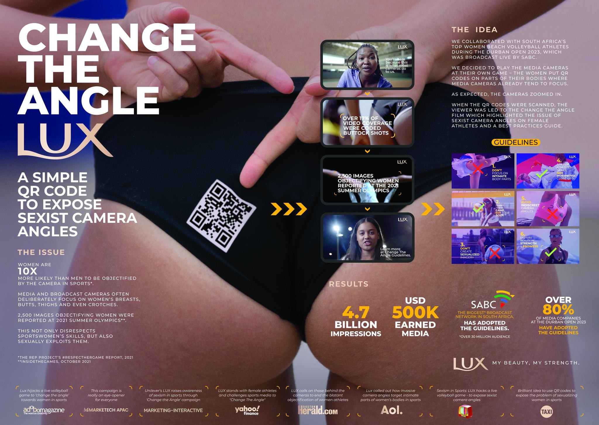 Women must wear bikini bottoms'; the paradigm shift needed to 'change the  angle' towards female athletes, Advertising