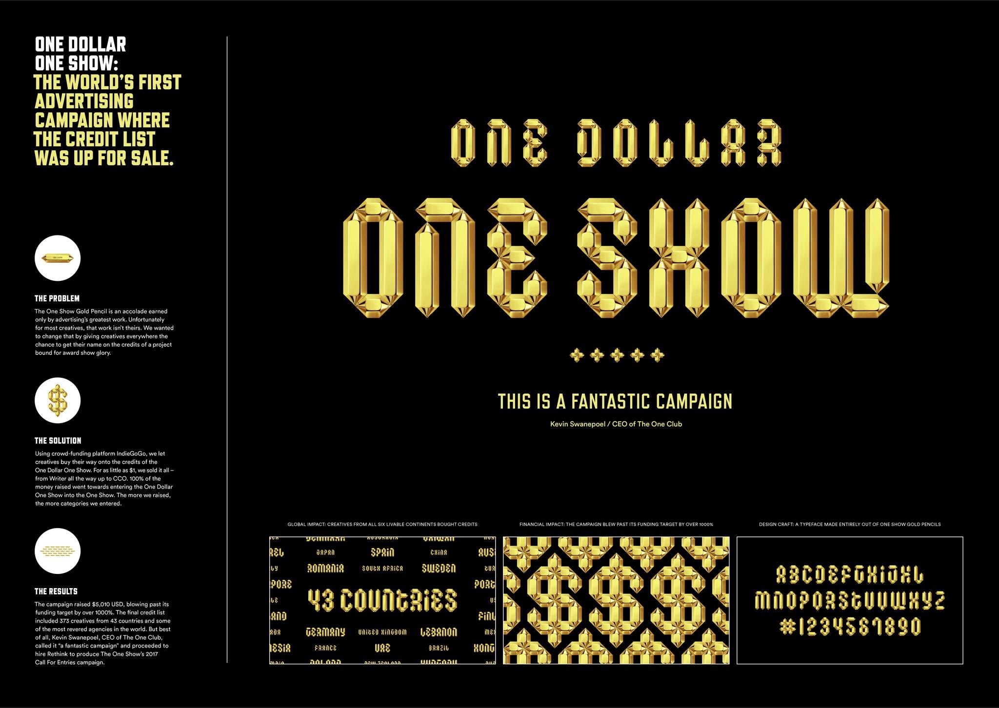 One Dollar One Show