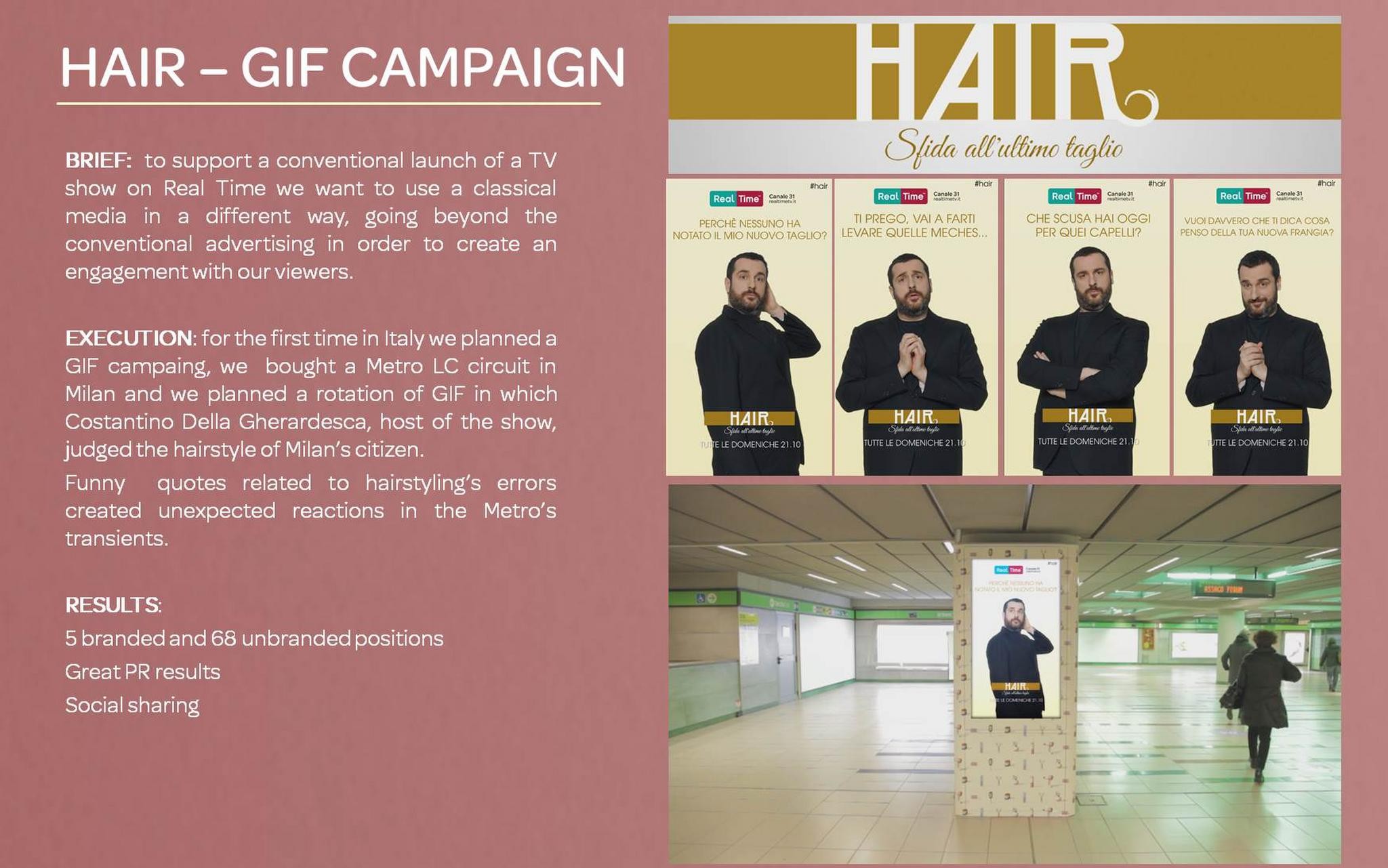 HAIR - OUTDOOR GIF CAMPAIGN