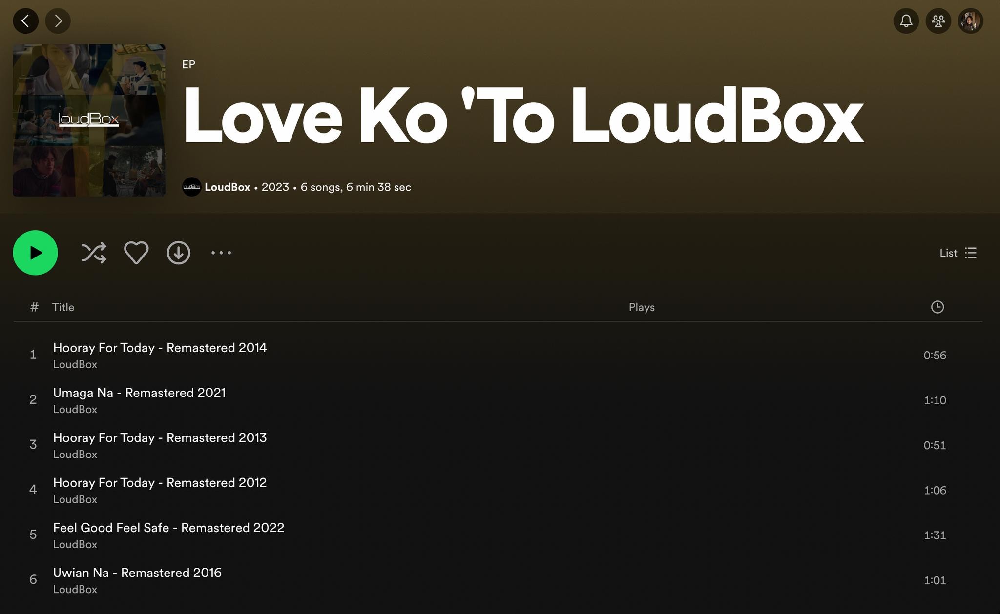 Love Ko 'To LoudBox