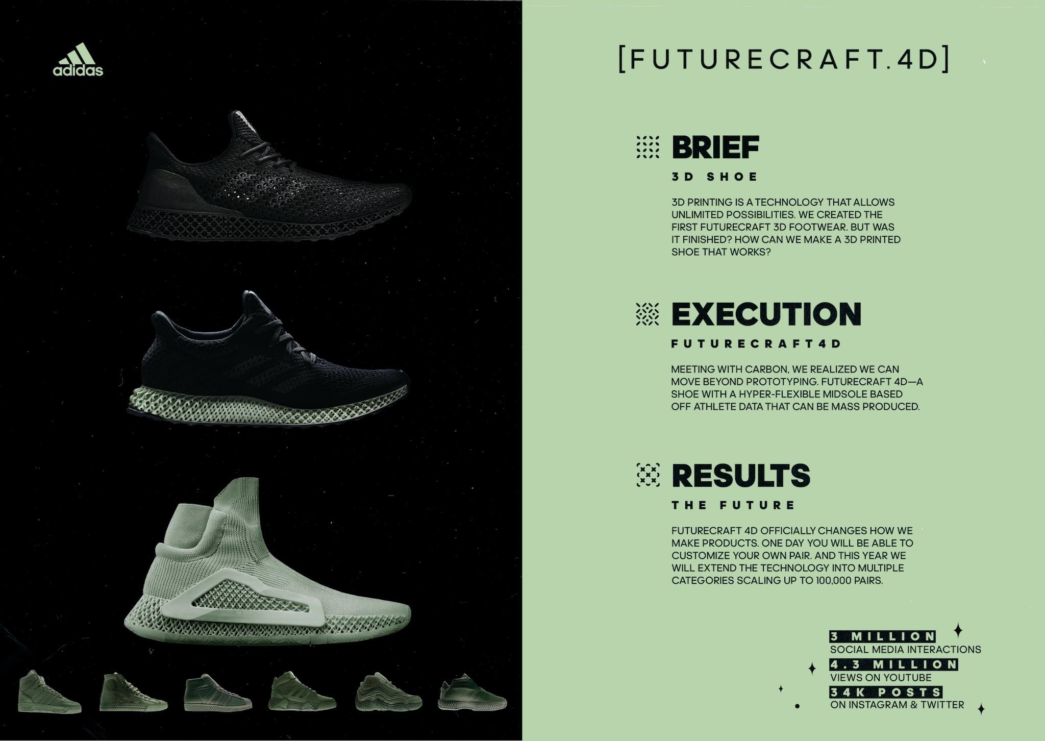 FUTURECRAFT 4D Entry THE WORK