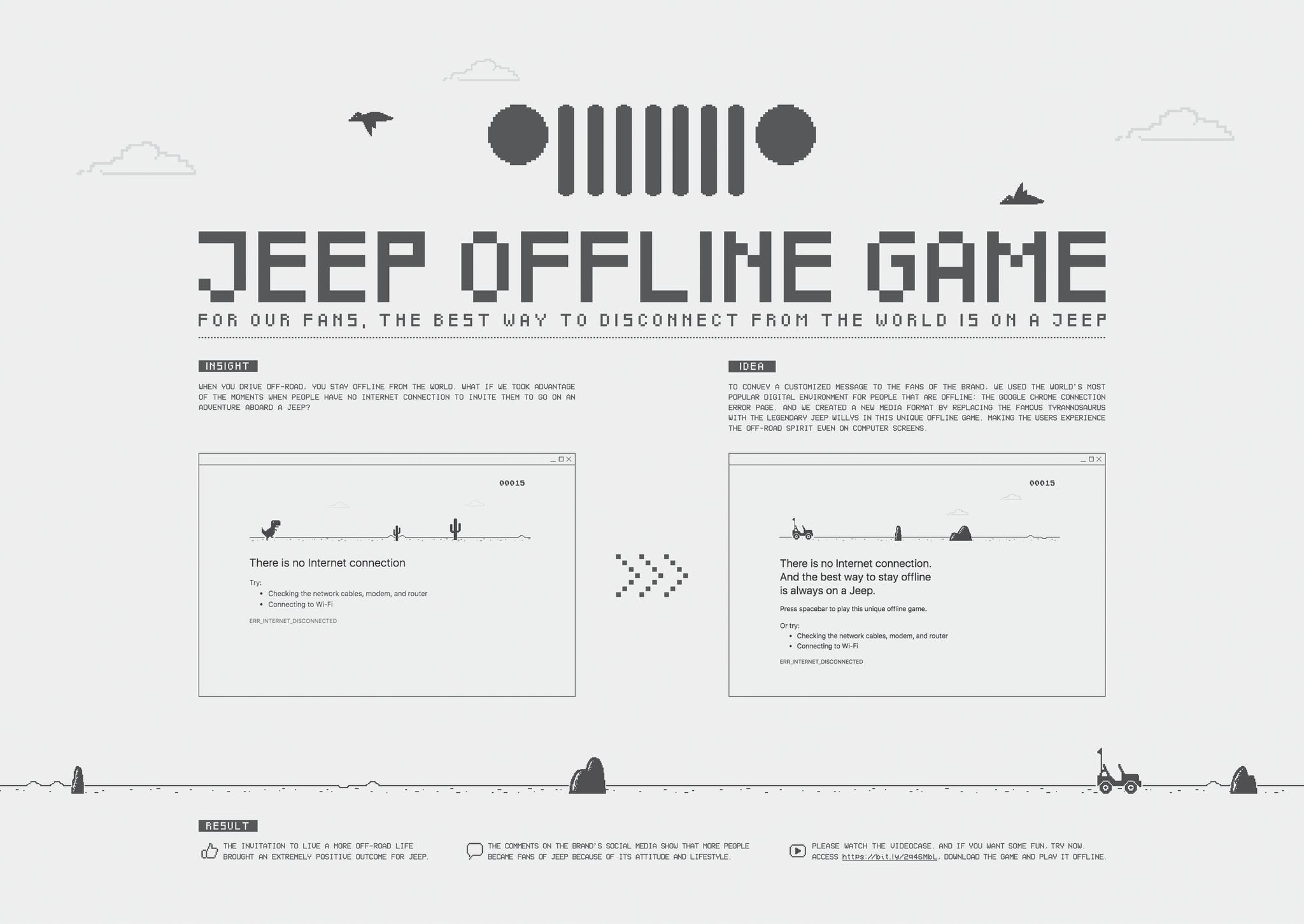 Jeep Offline Game