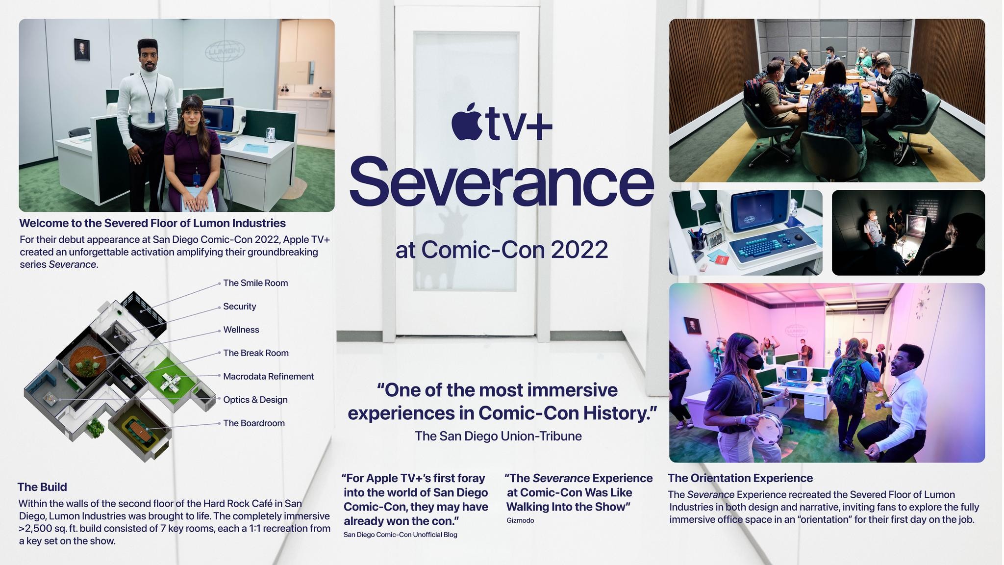 Apple TV+ presents "Severance" at San Diego Comicon 2022