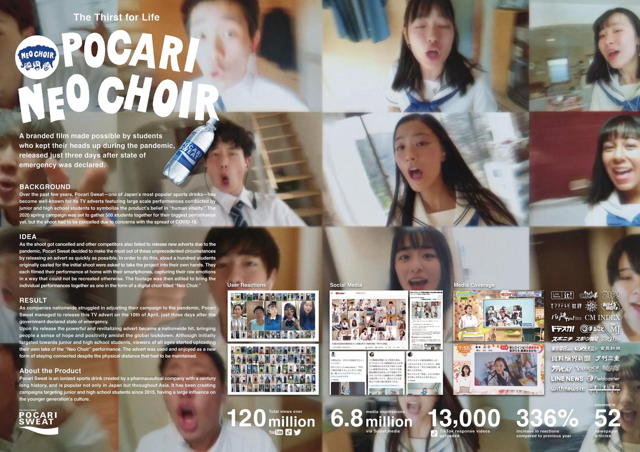 Pocari Sweat “Neo Choir”