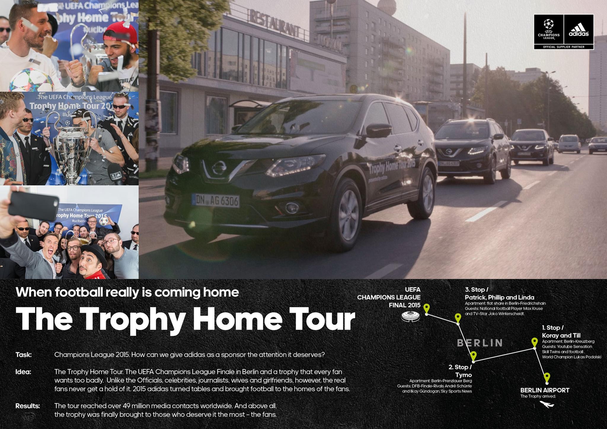 Football is really coming home. The Trophy Home Tour