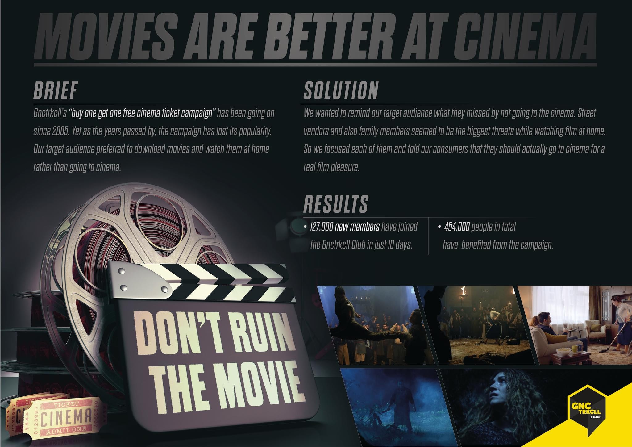 MOVIES ARE BETTER AT CINEMA
