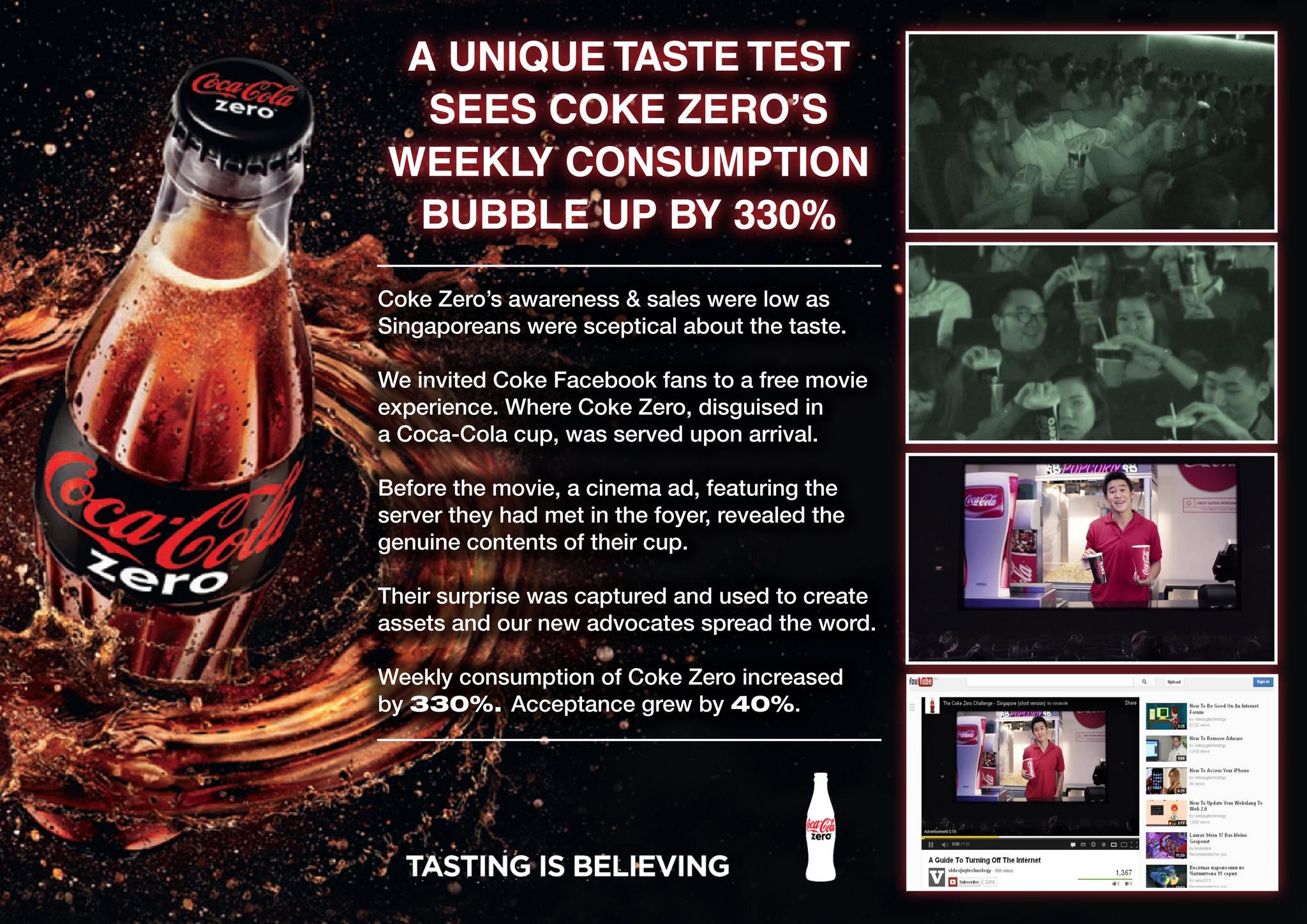 TASTING IS BELIEVING