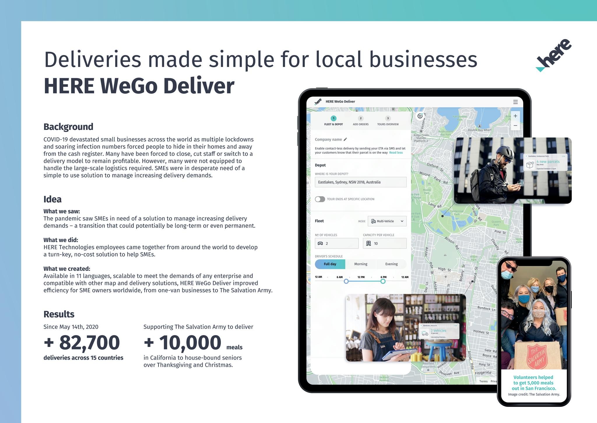HERE WeGo Deliver