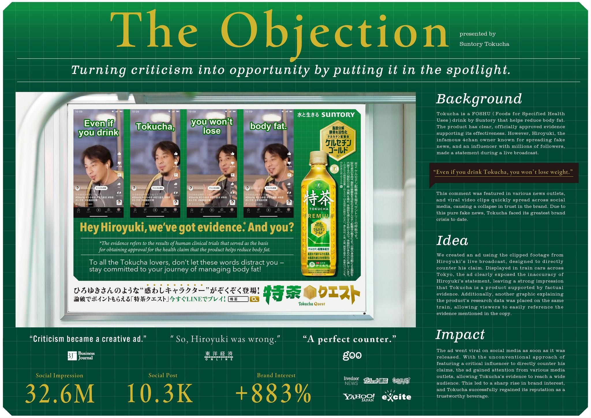 The Objection | Campaign | THE WORK