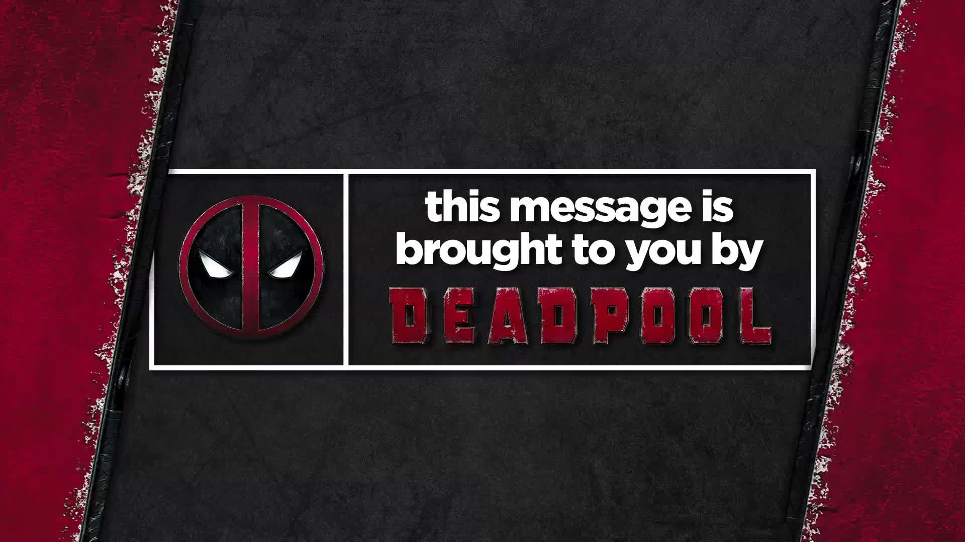 Deadpool "Touch Yourself Tonight" campaign